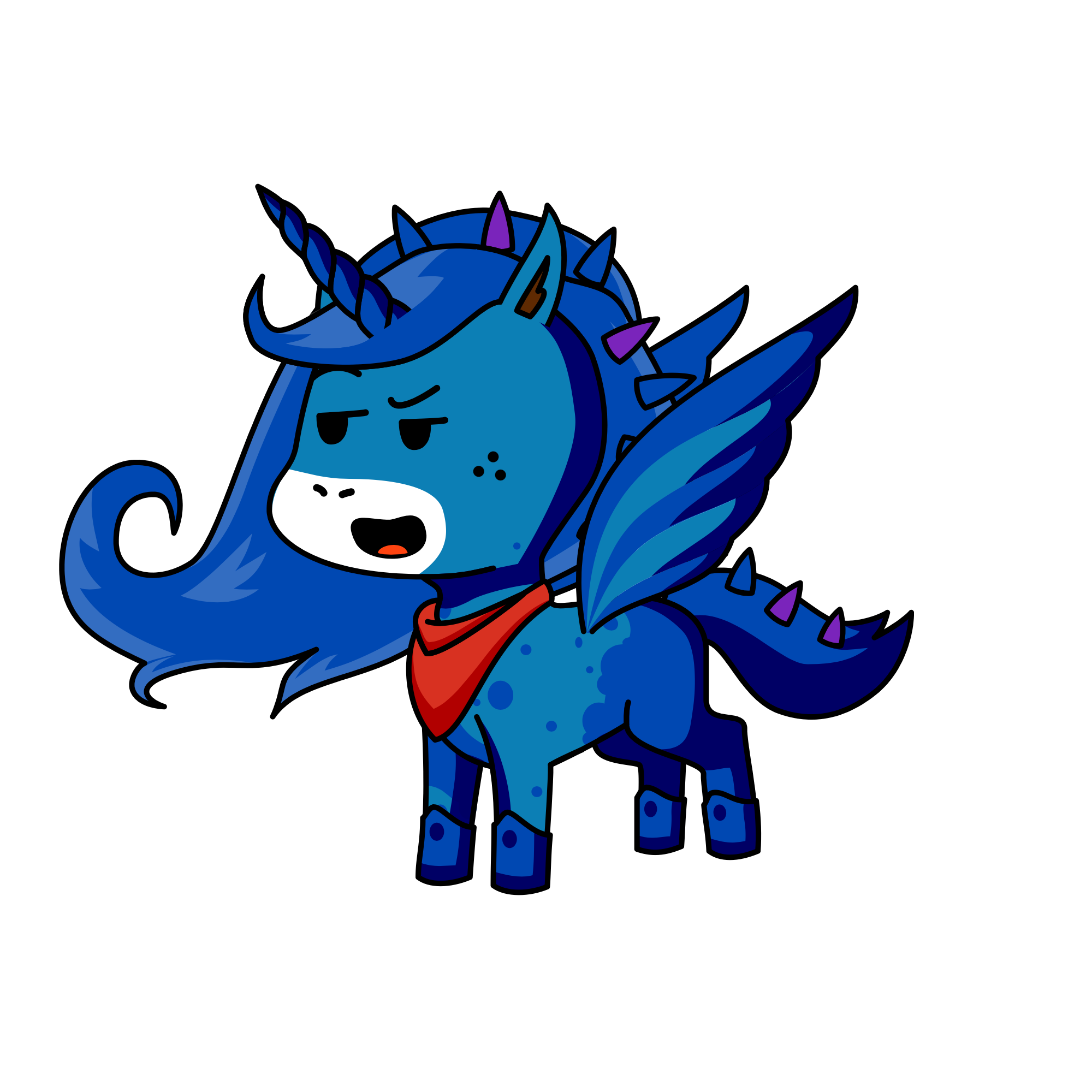 Mr.fancy pants, the unicorn