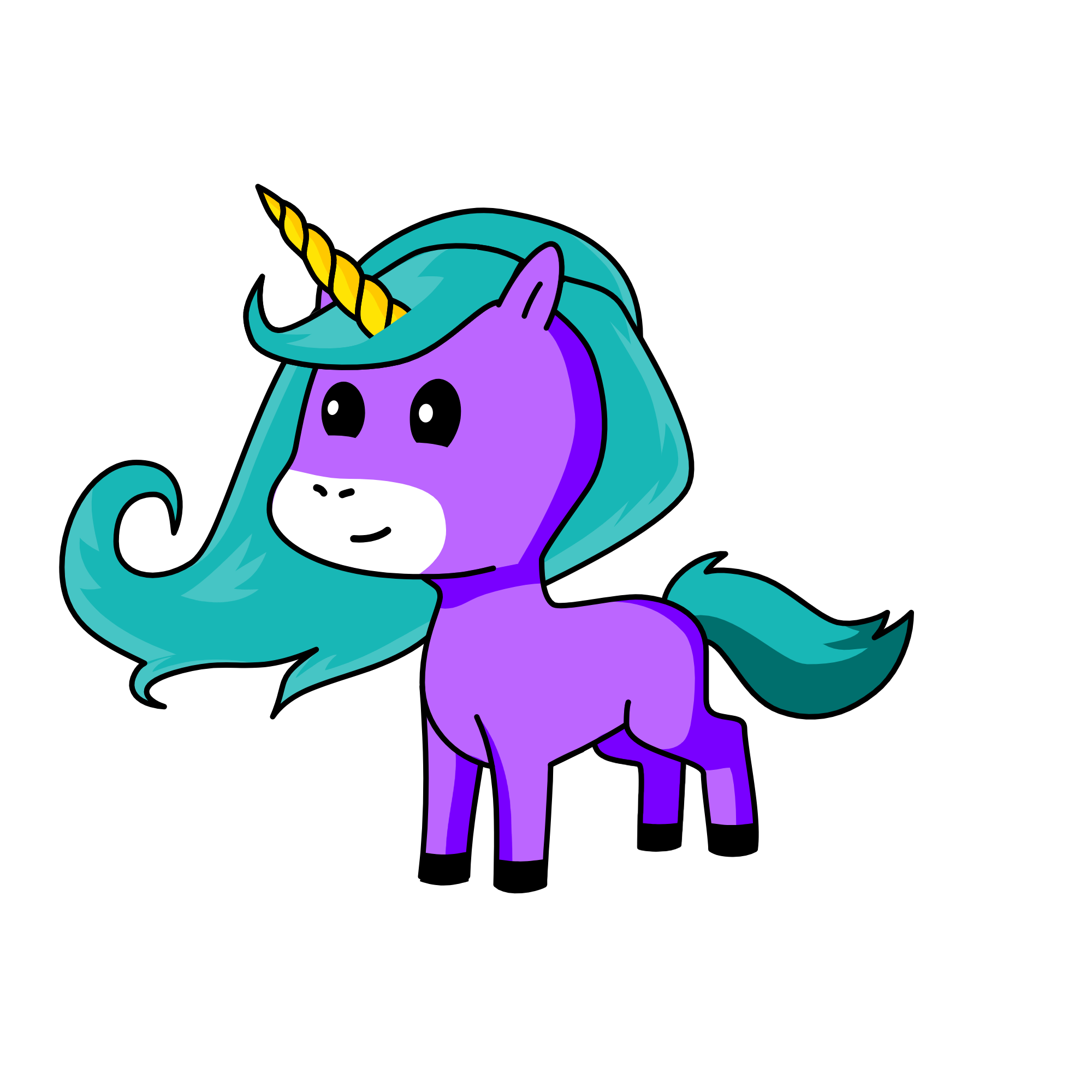 crazy, the unicorn