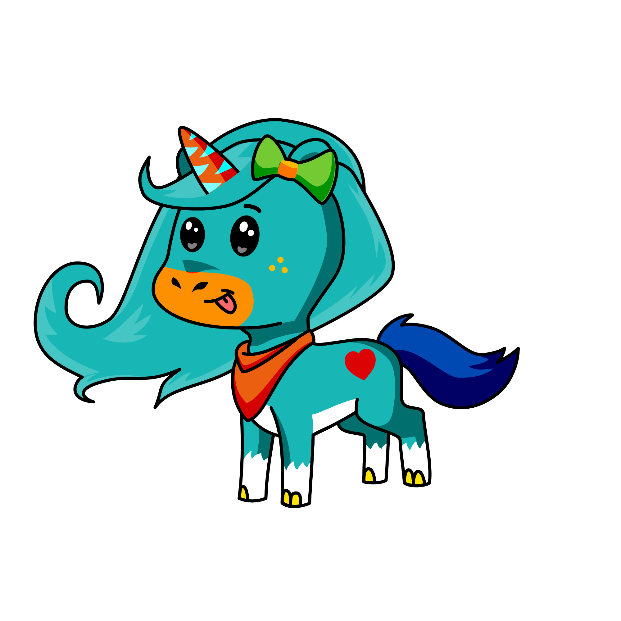 cheetah, the unicorn