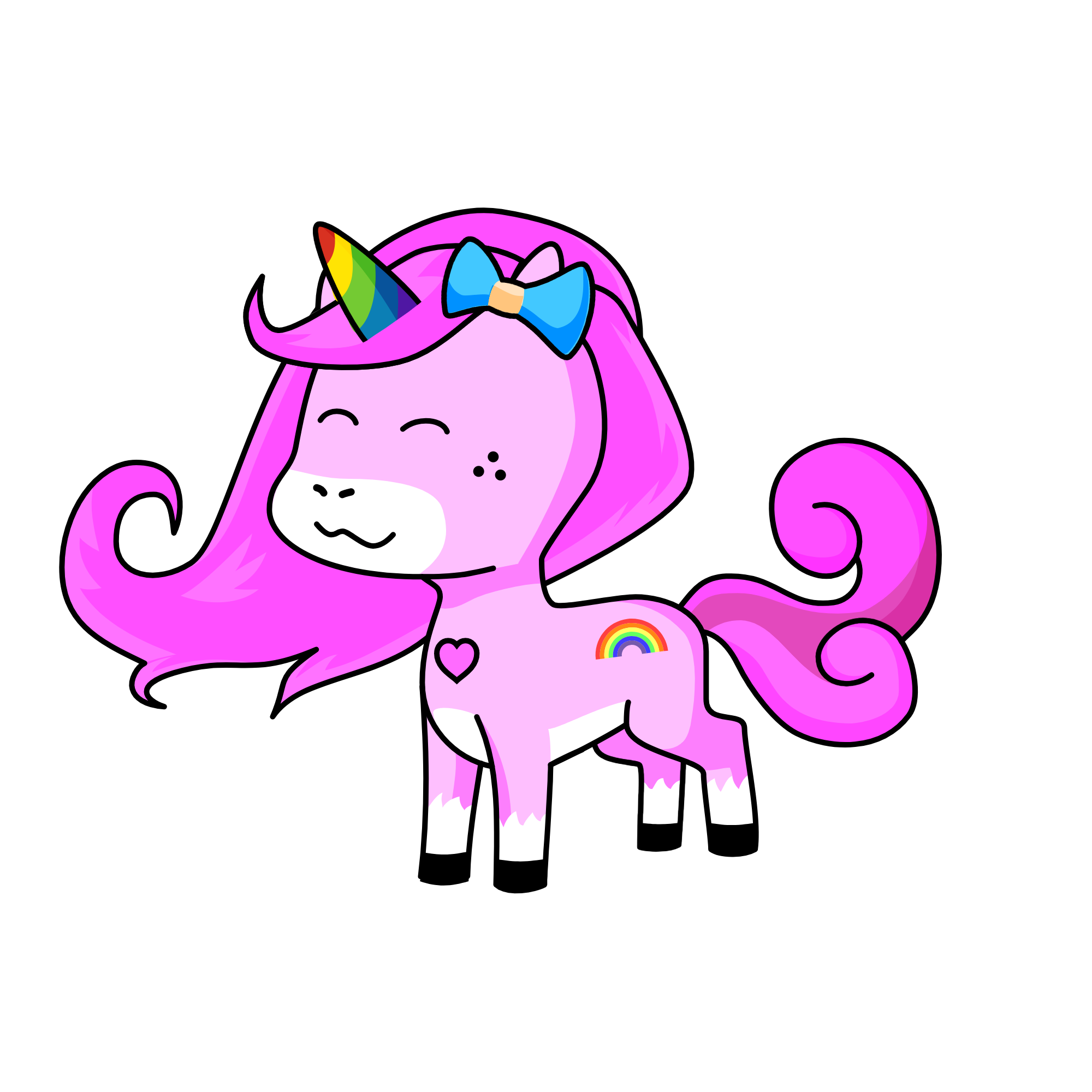 pinky, the unicorn