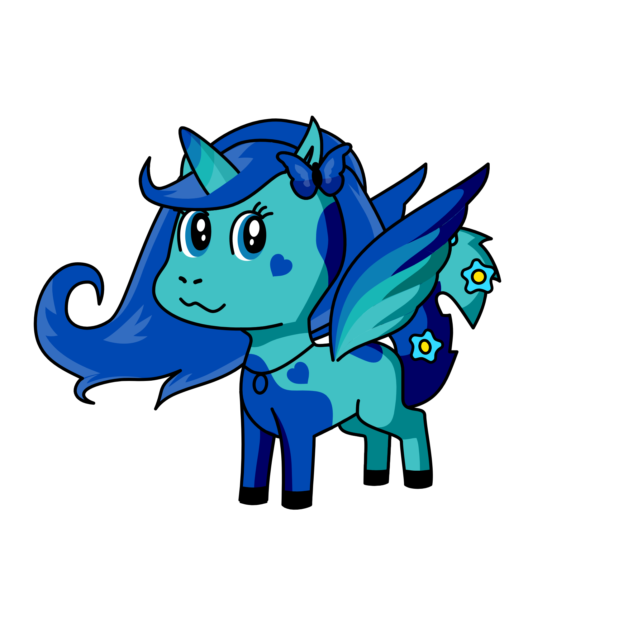 Funneh , the unicorn