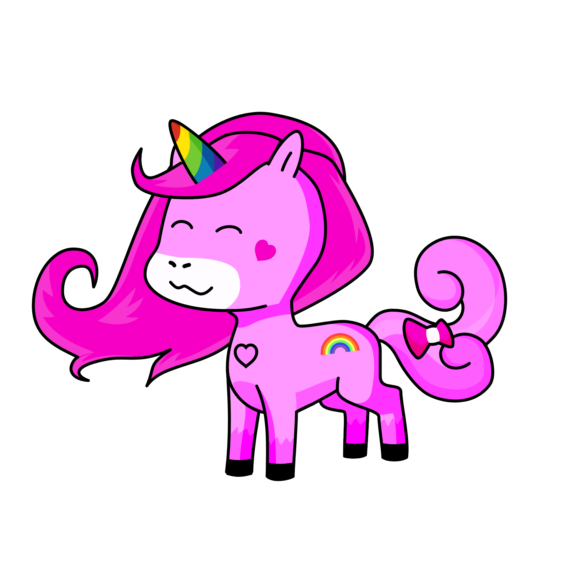 pinky, the unicorn