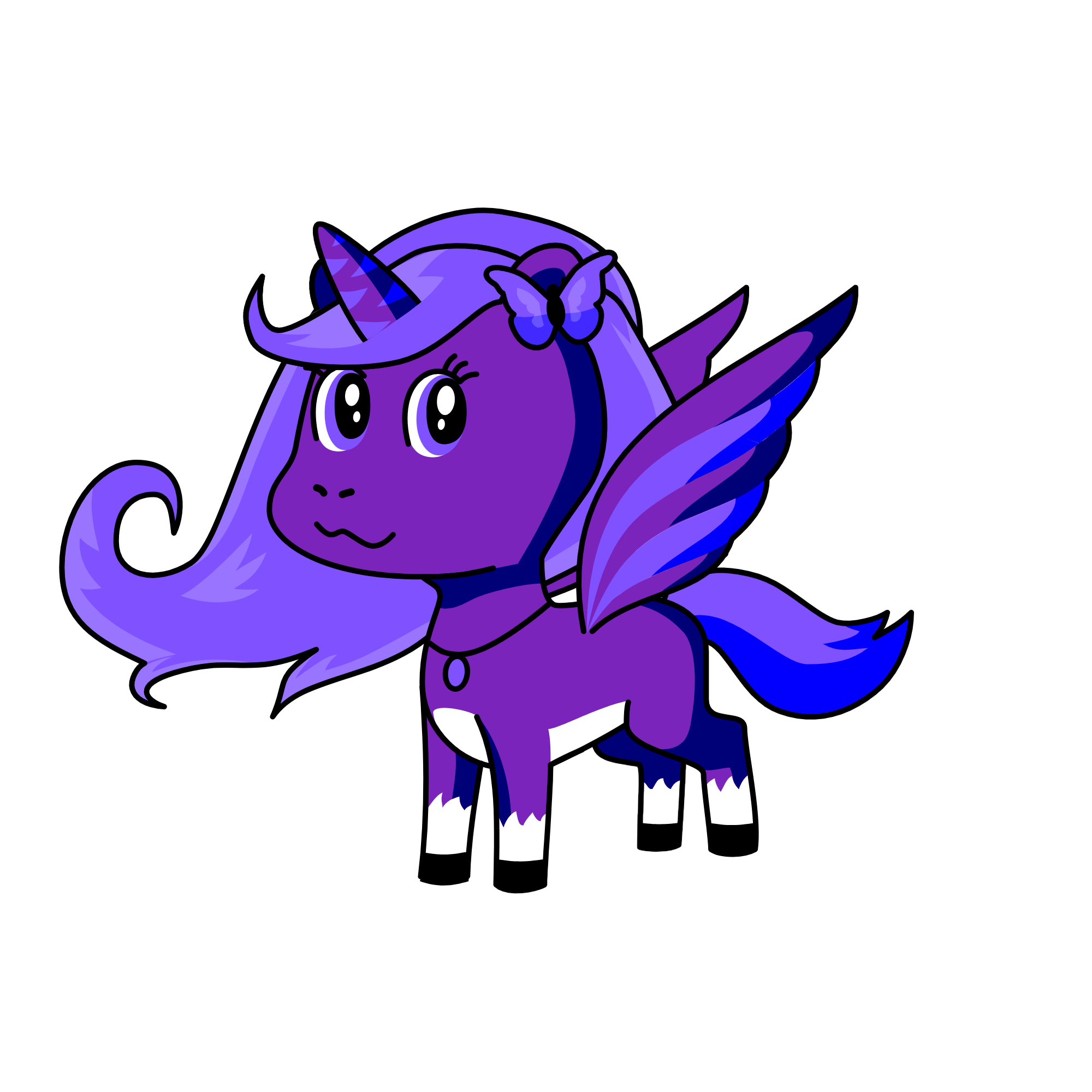 Lunar, the unicorn