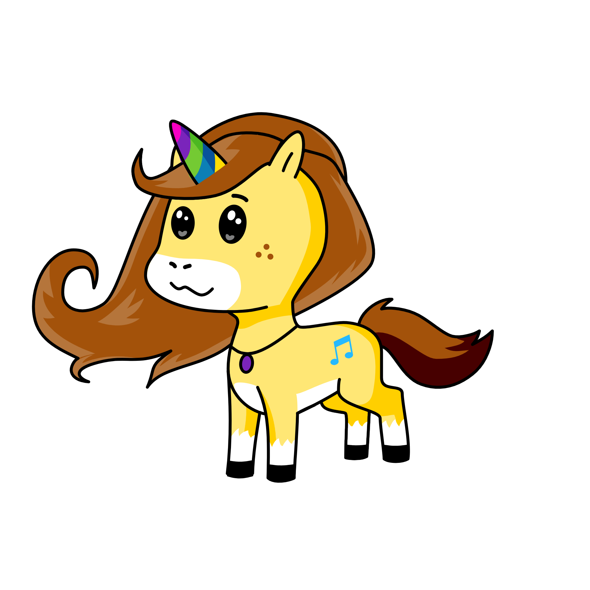 Emily, the unicorn