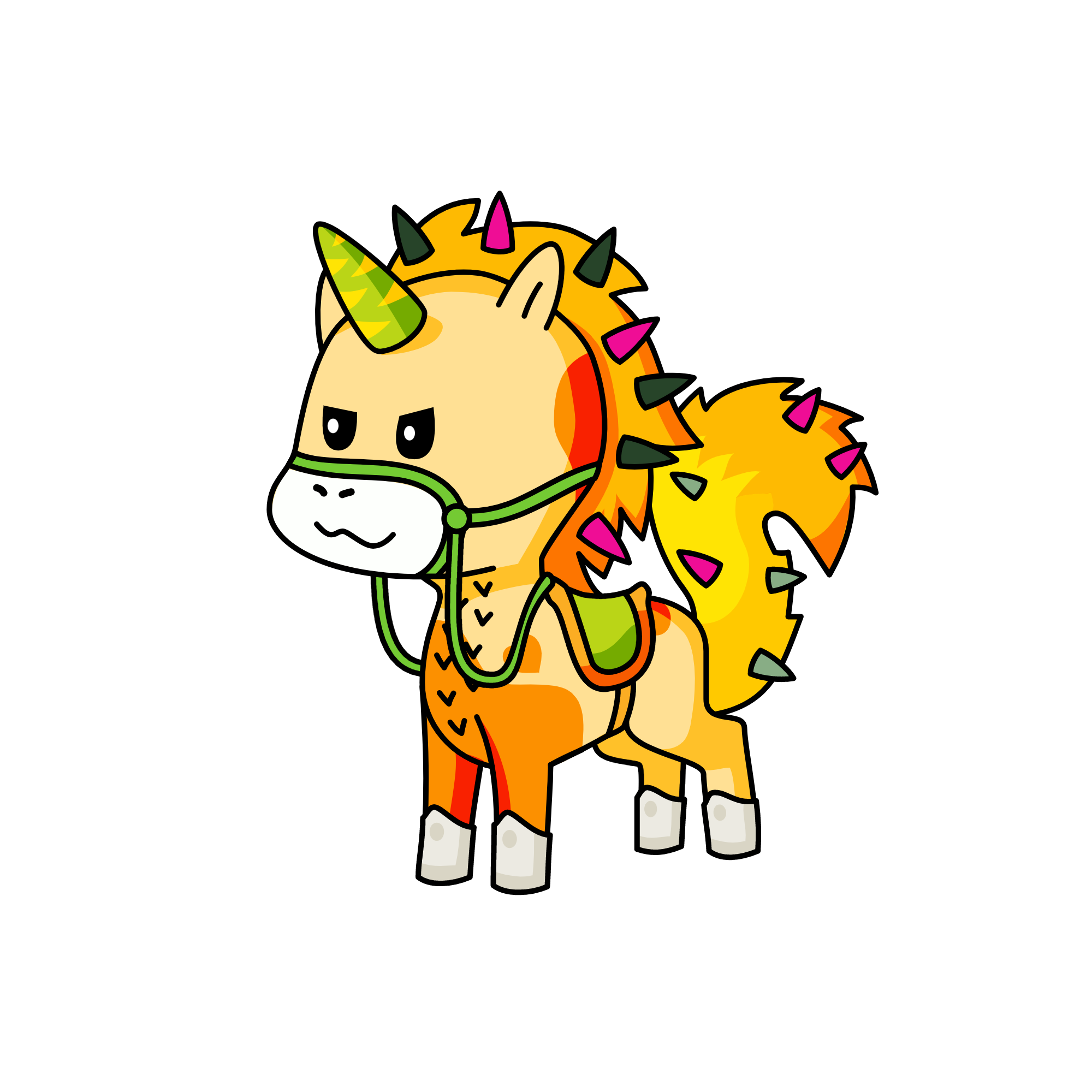 as môbai cute, the unicorn