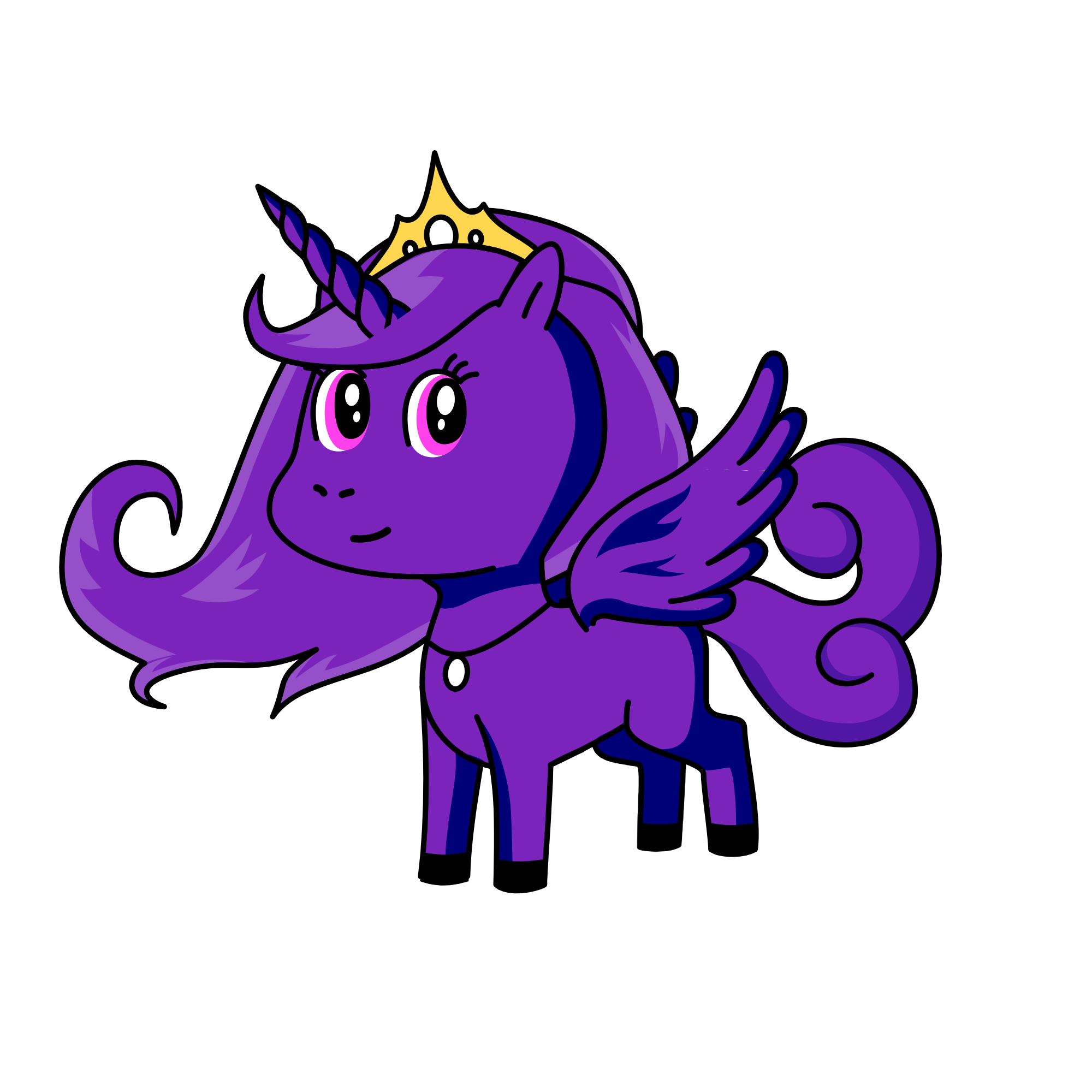 Twilight Sparkle, the unicorn