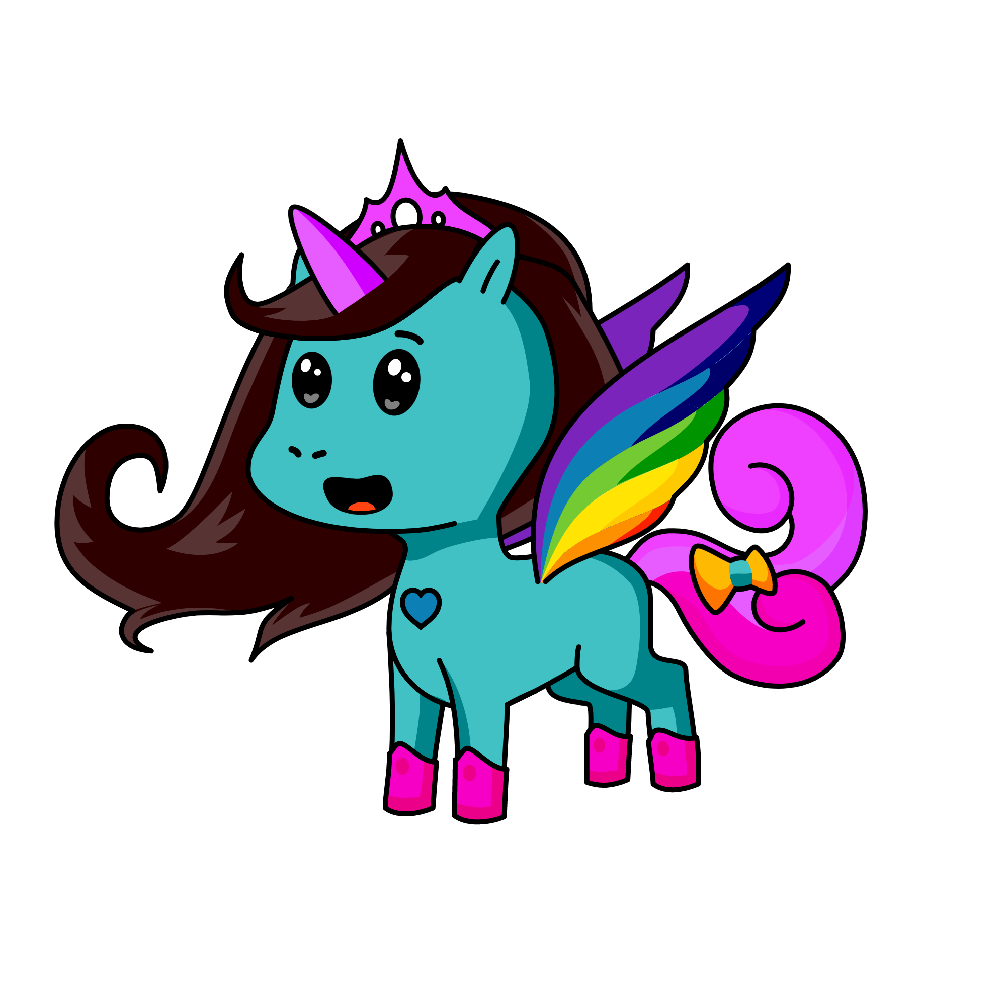 khushi, the unicorn