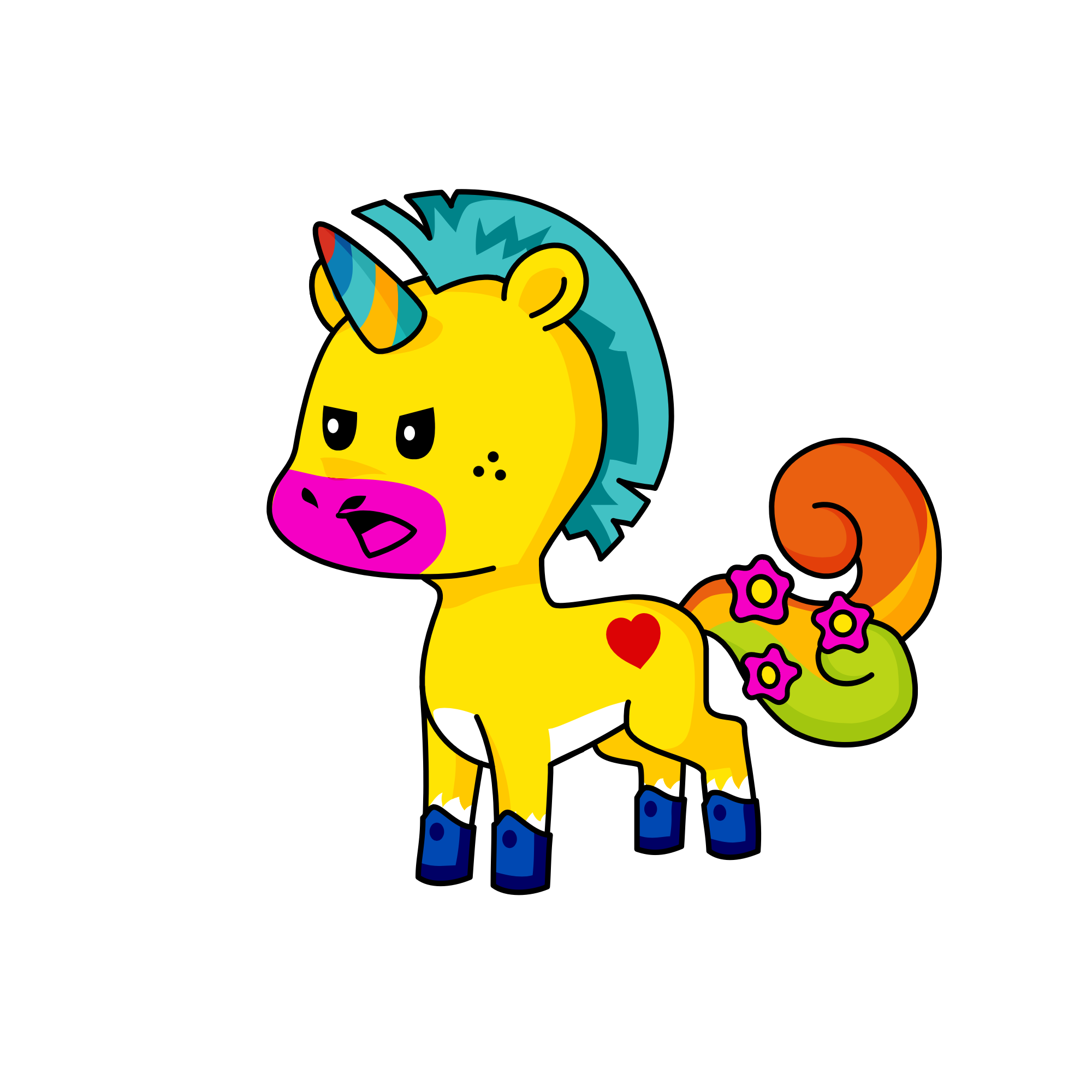 Ff, the unicorn