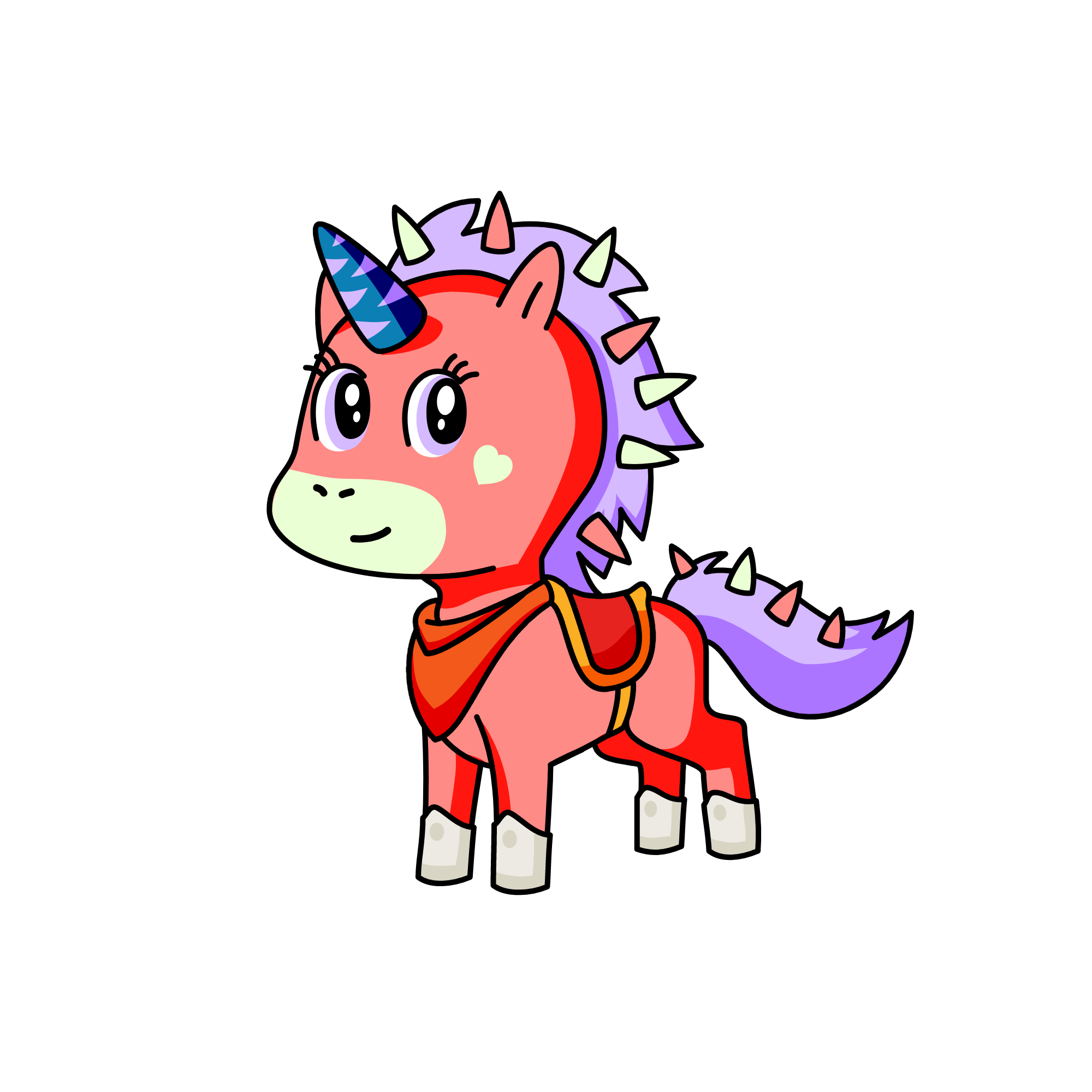 Kim, the unicorn