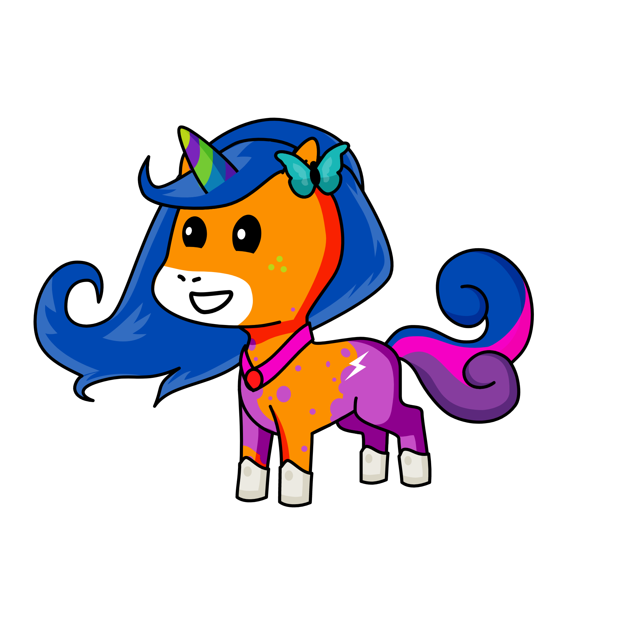 arcoiriz, the unicorn
