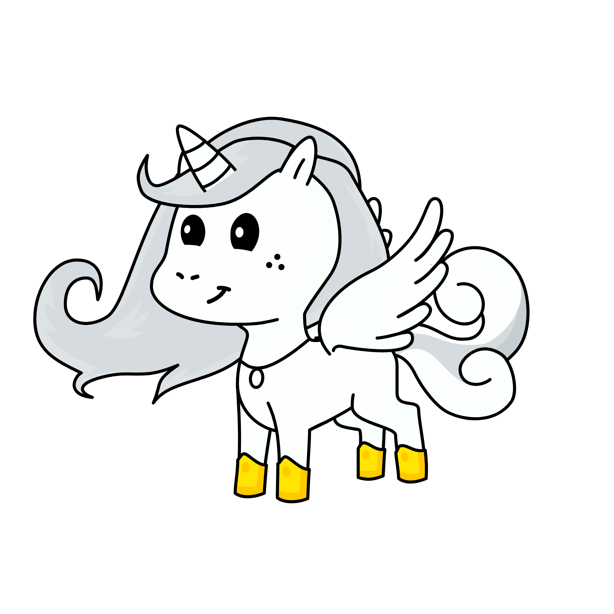 mây, the unicorn