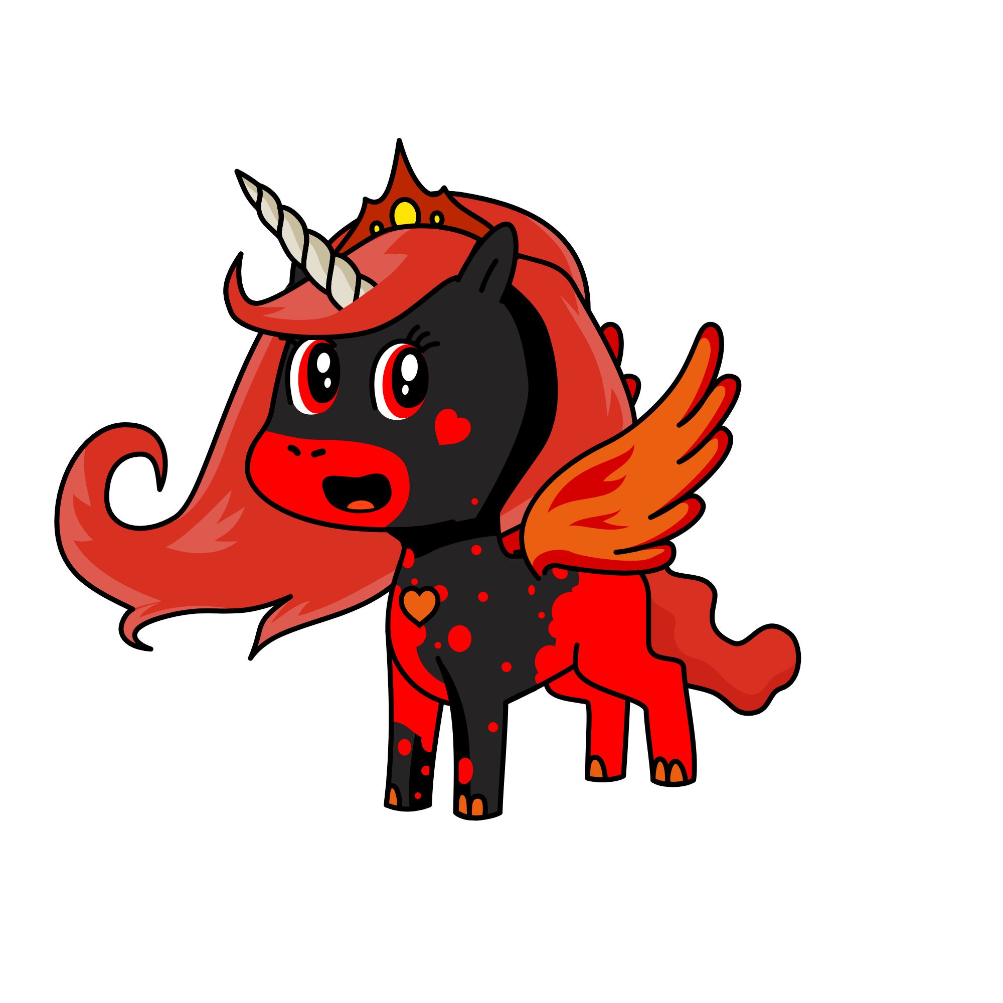 Fuego , the unicorn