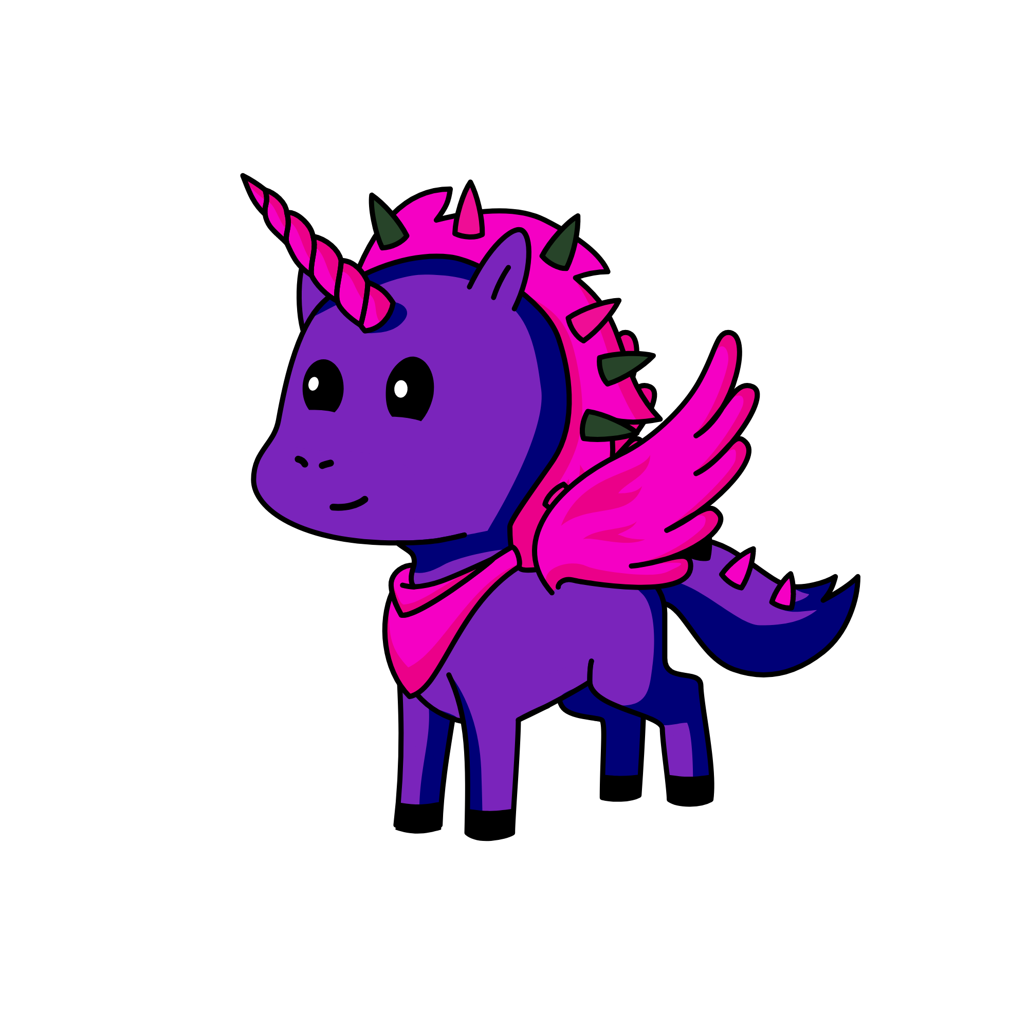Ruda, the unicorn