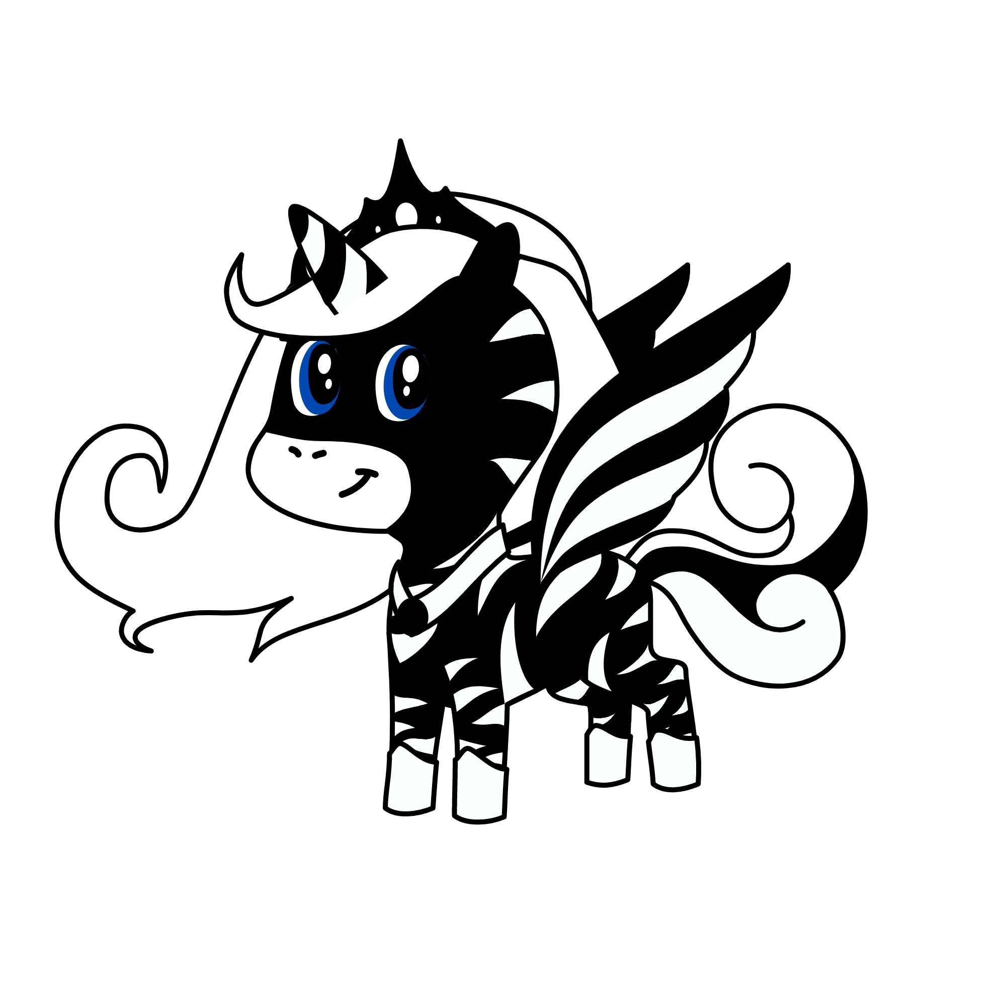 Shadow, the unicorn