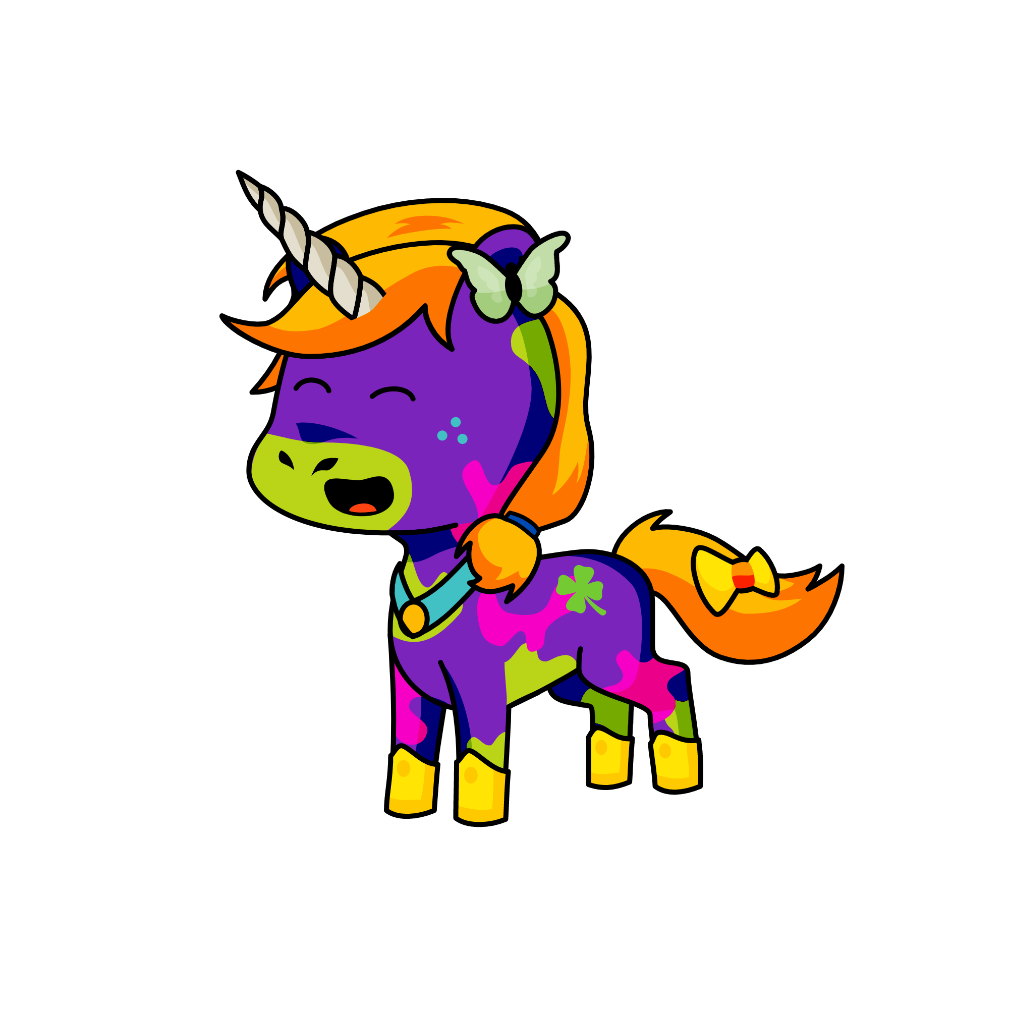Camellia, the unicorn