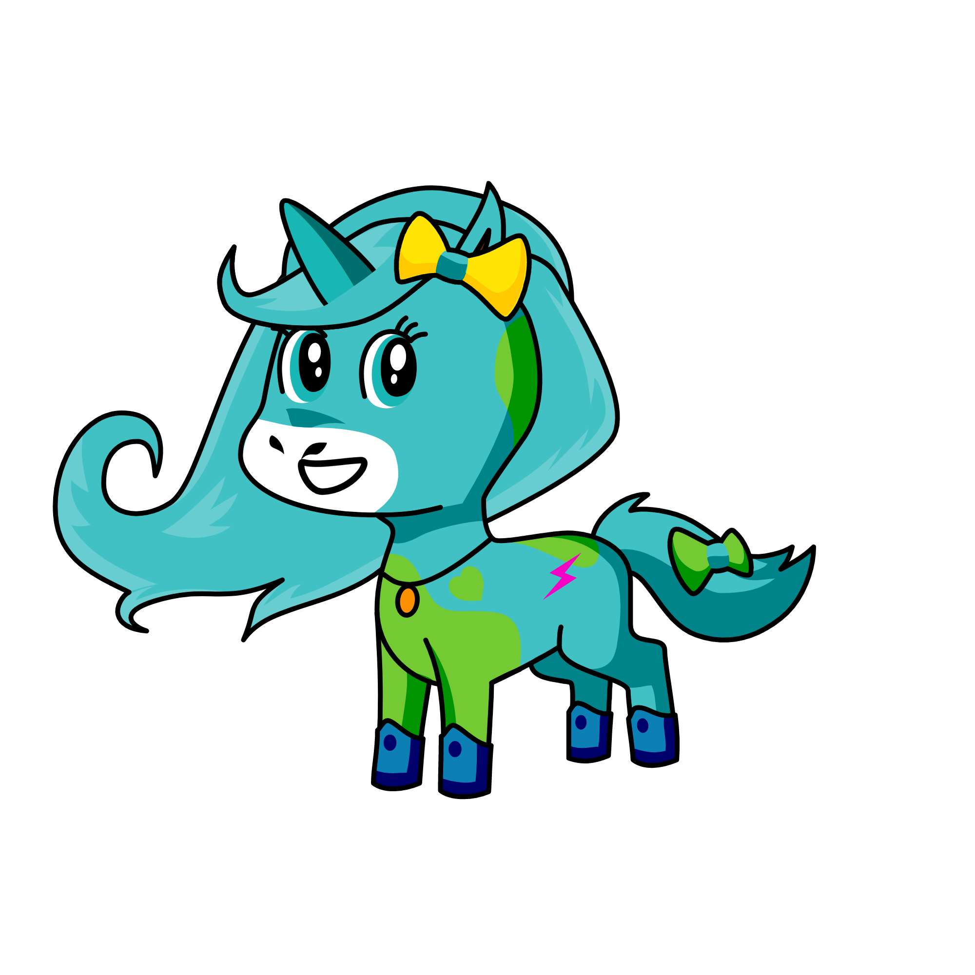 Camellia, the unicorn