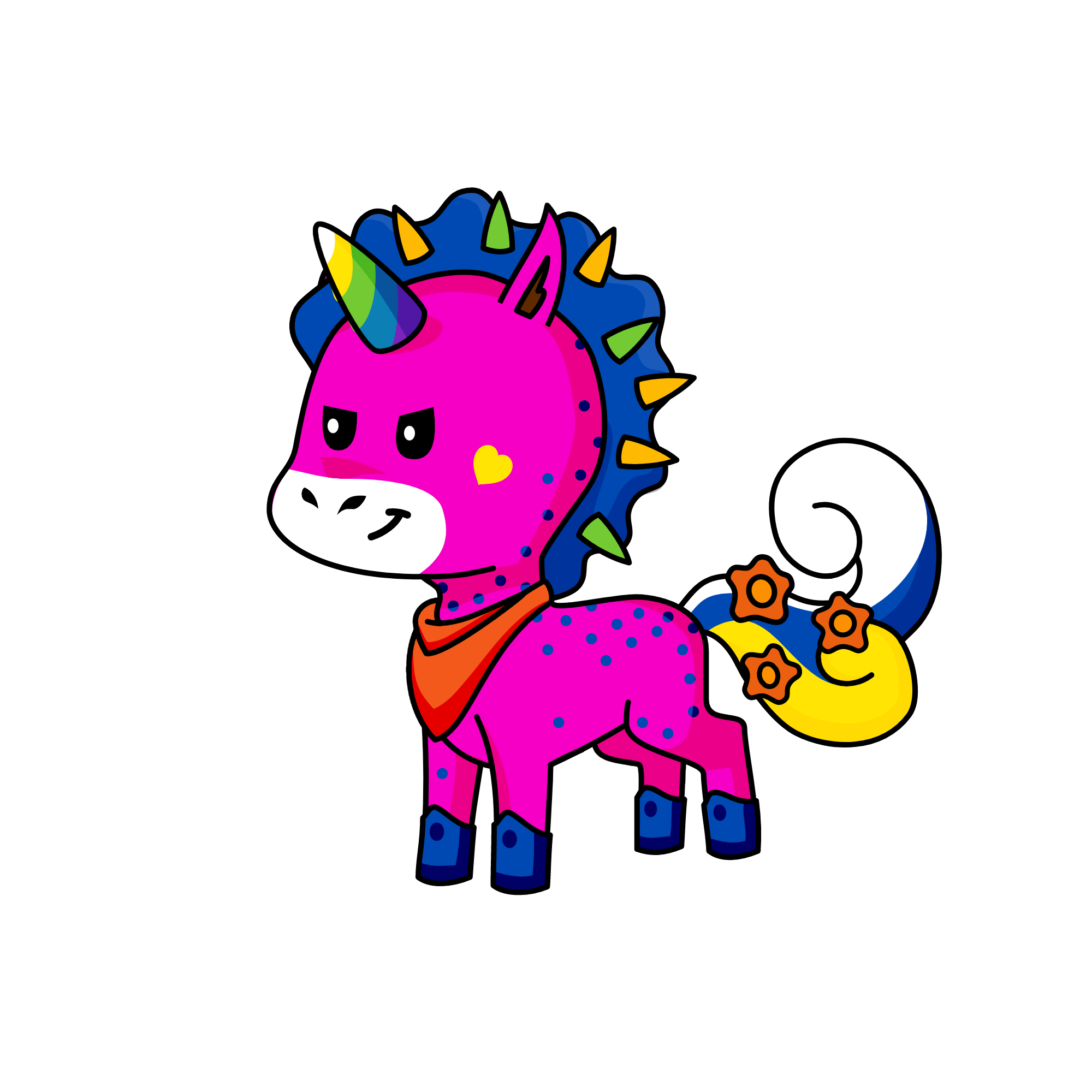 sparky, the unicorn