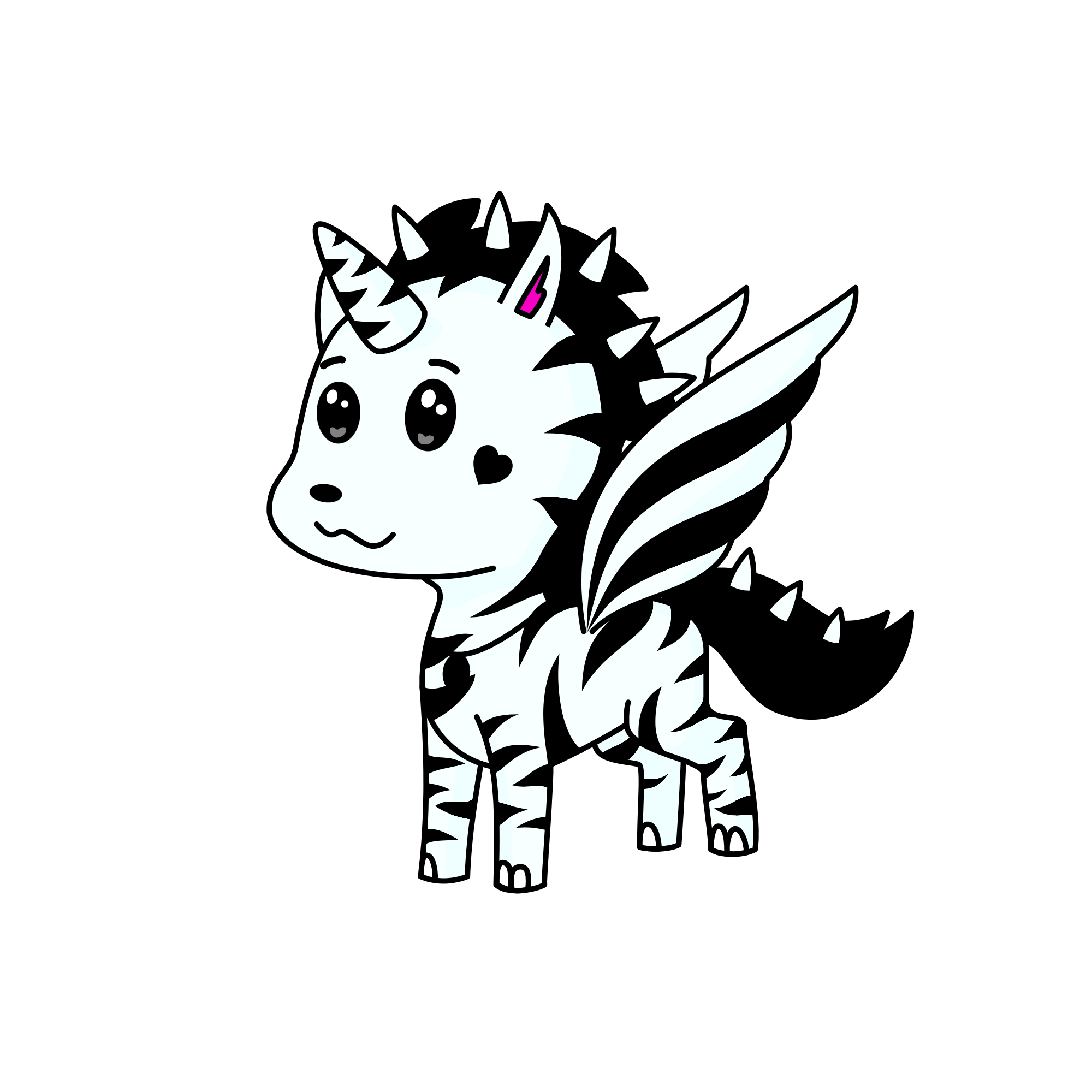 Zebra, the unicorn