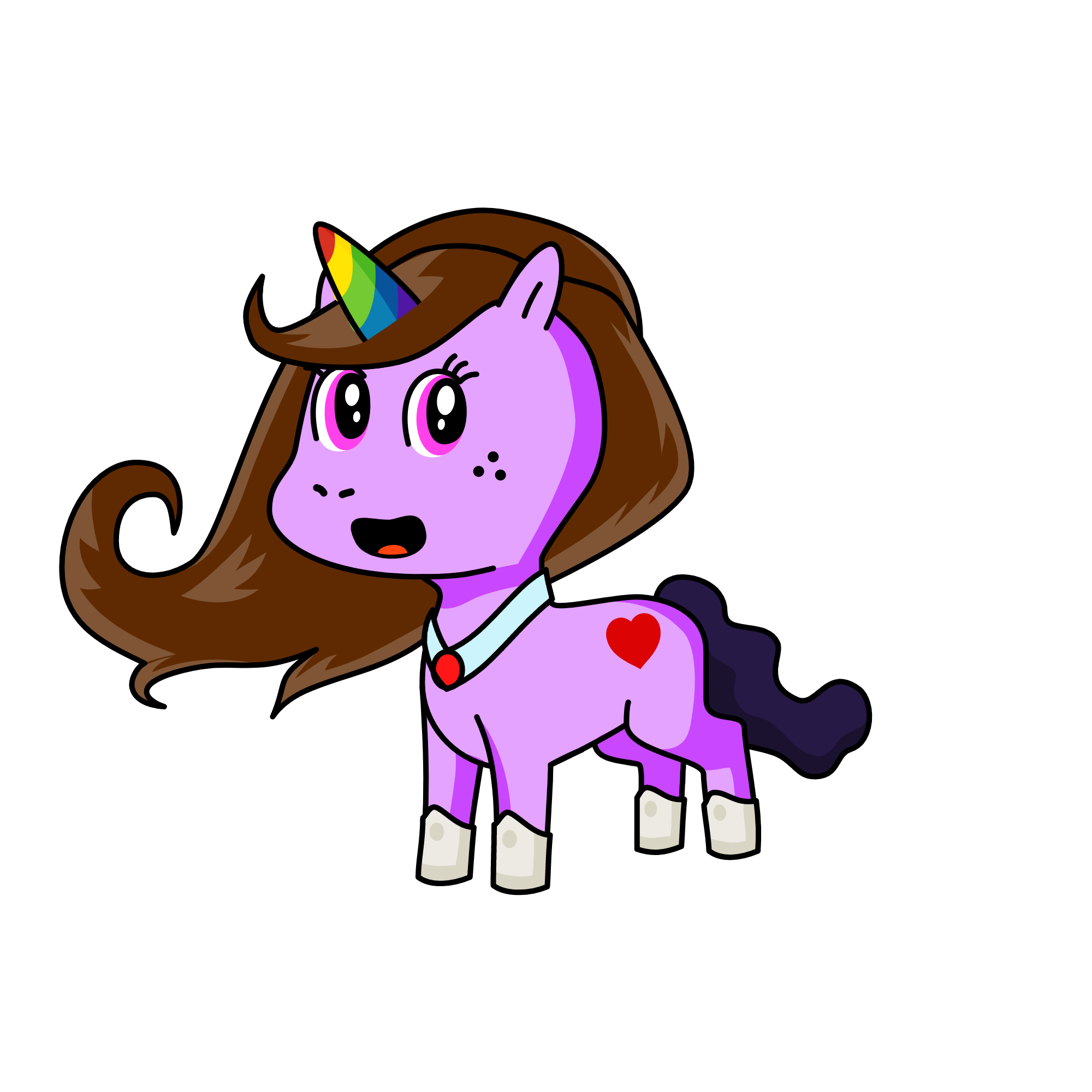 CAMY, the unicorn