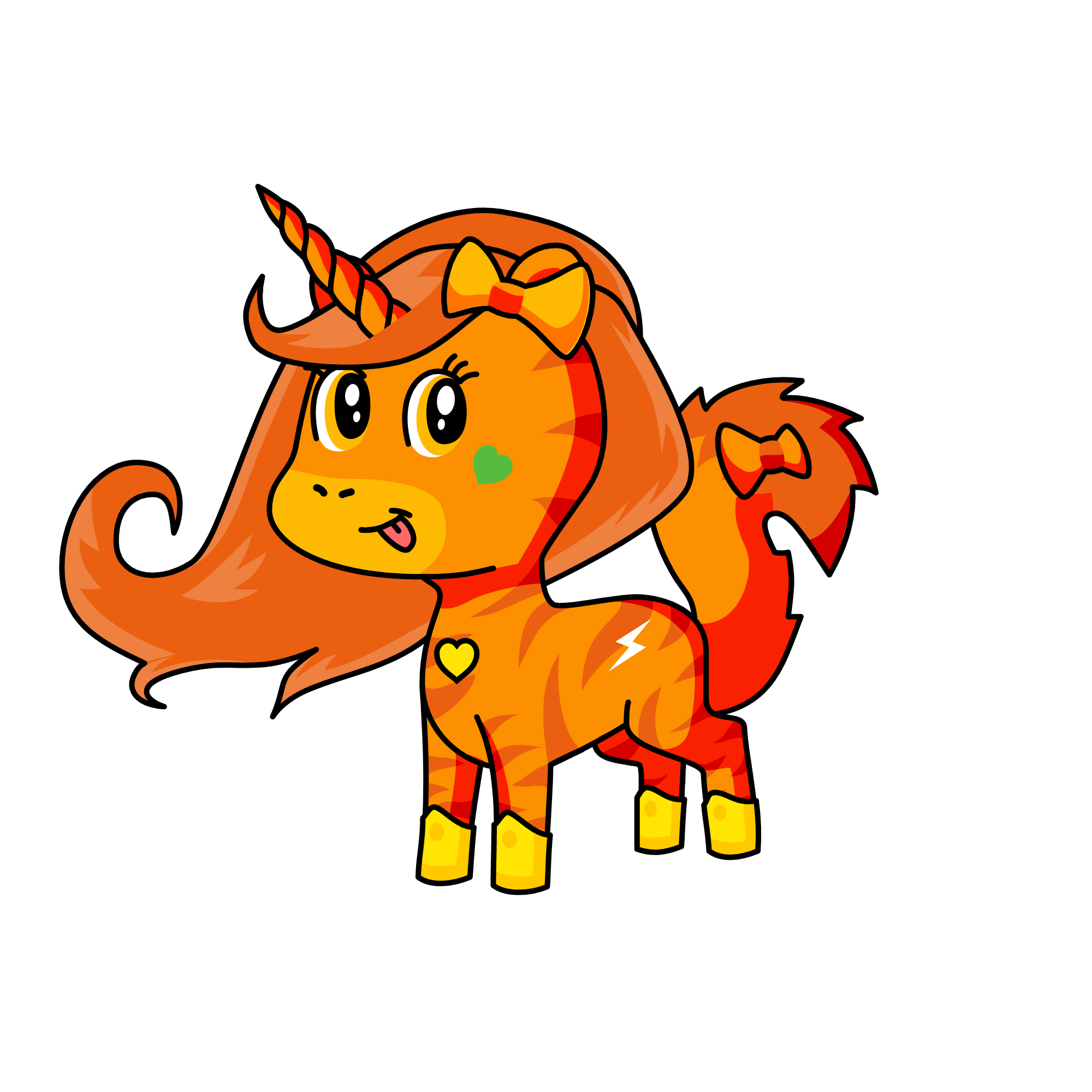 Tiggy, the unicorn