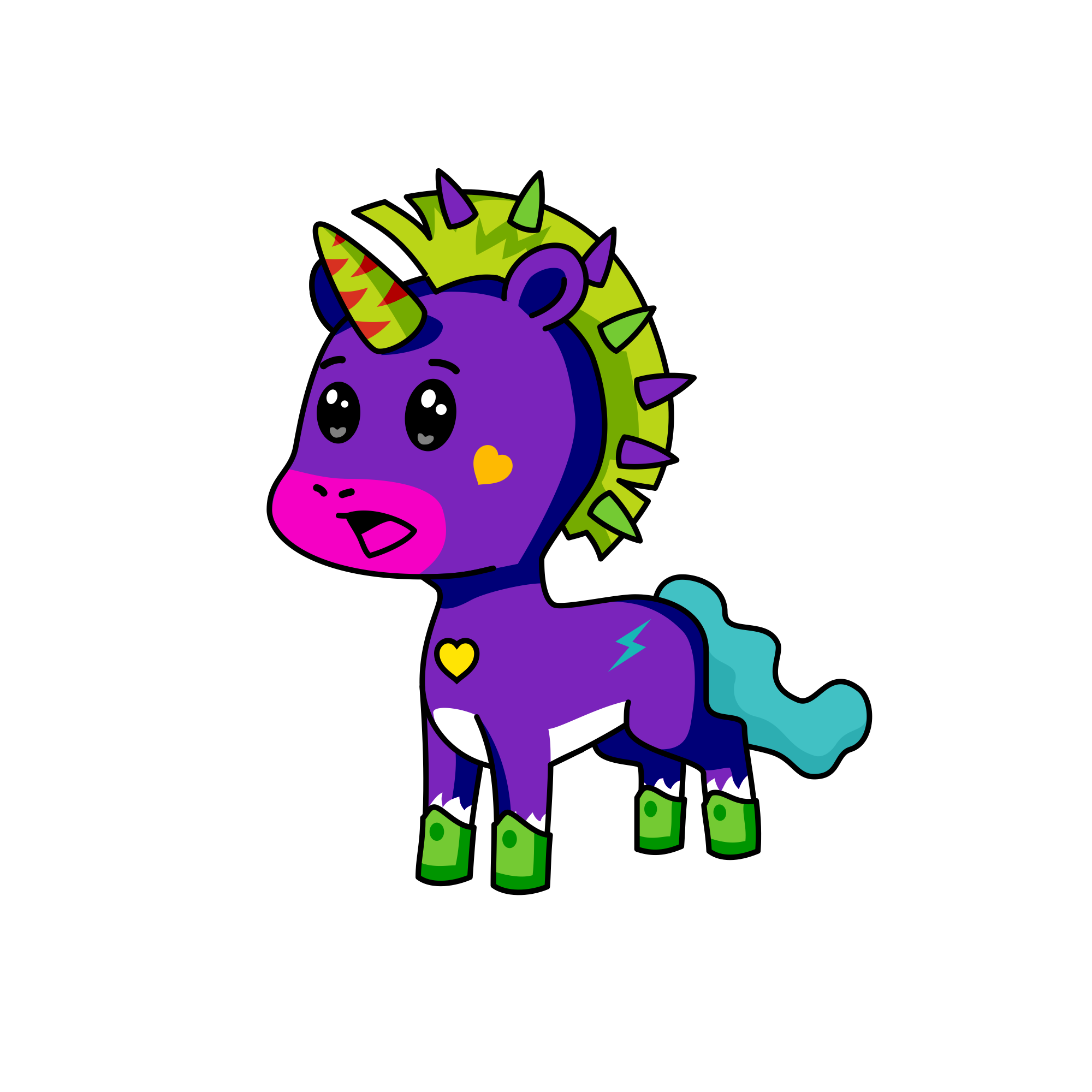 Slappy Joe, the unicorn