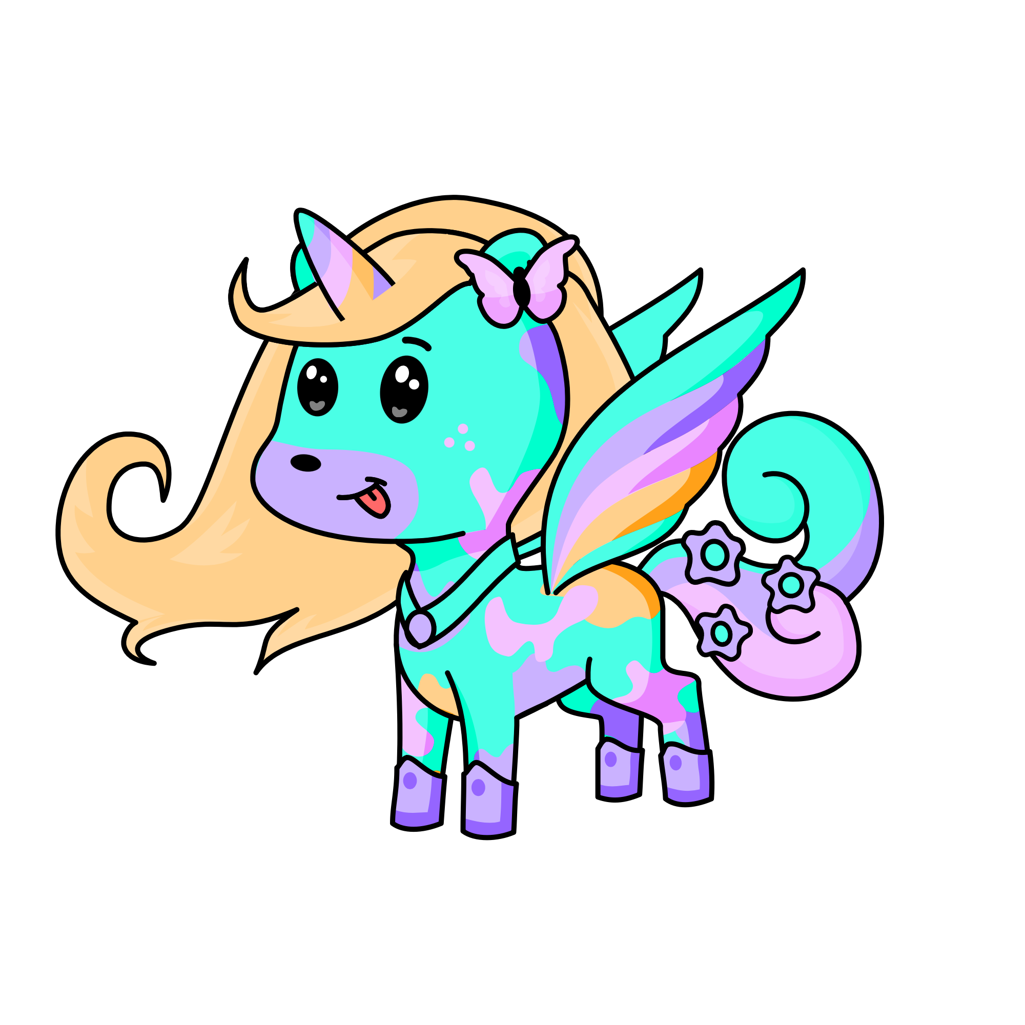 Cutest thing in the world , the unicorn