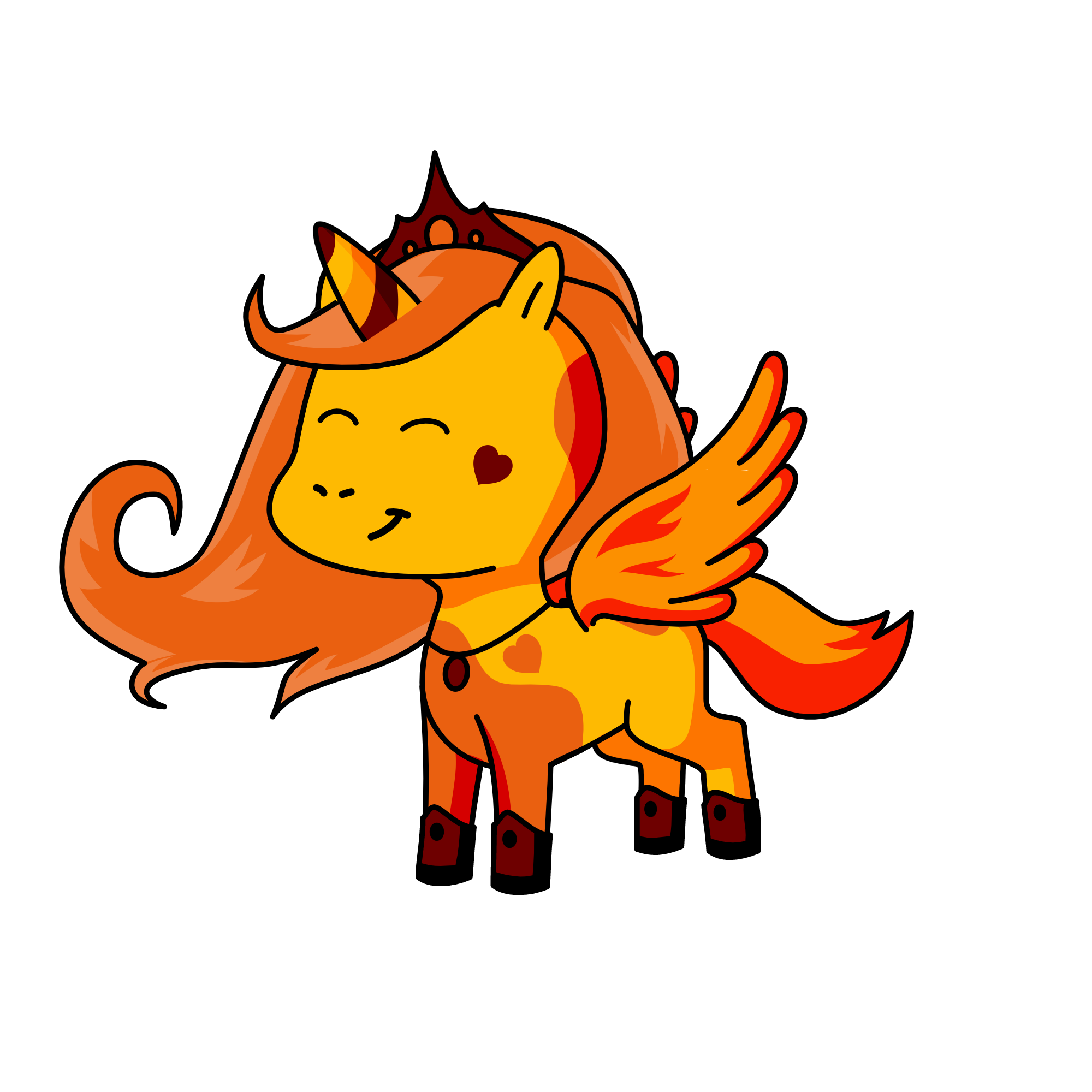 Ms. Thanksgiving, the unicorn