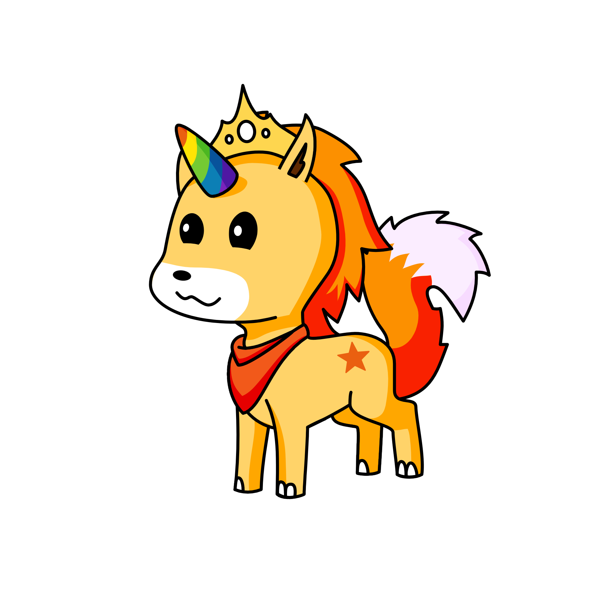 foxcorn, the unicorn