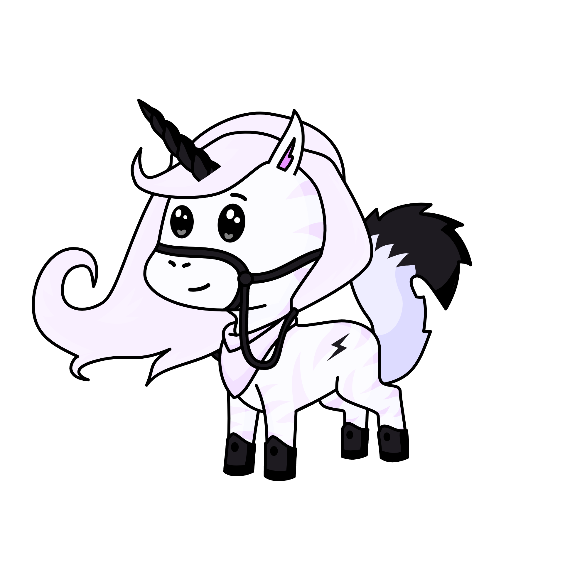 Darky, the unicorn