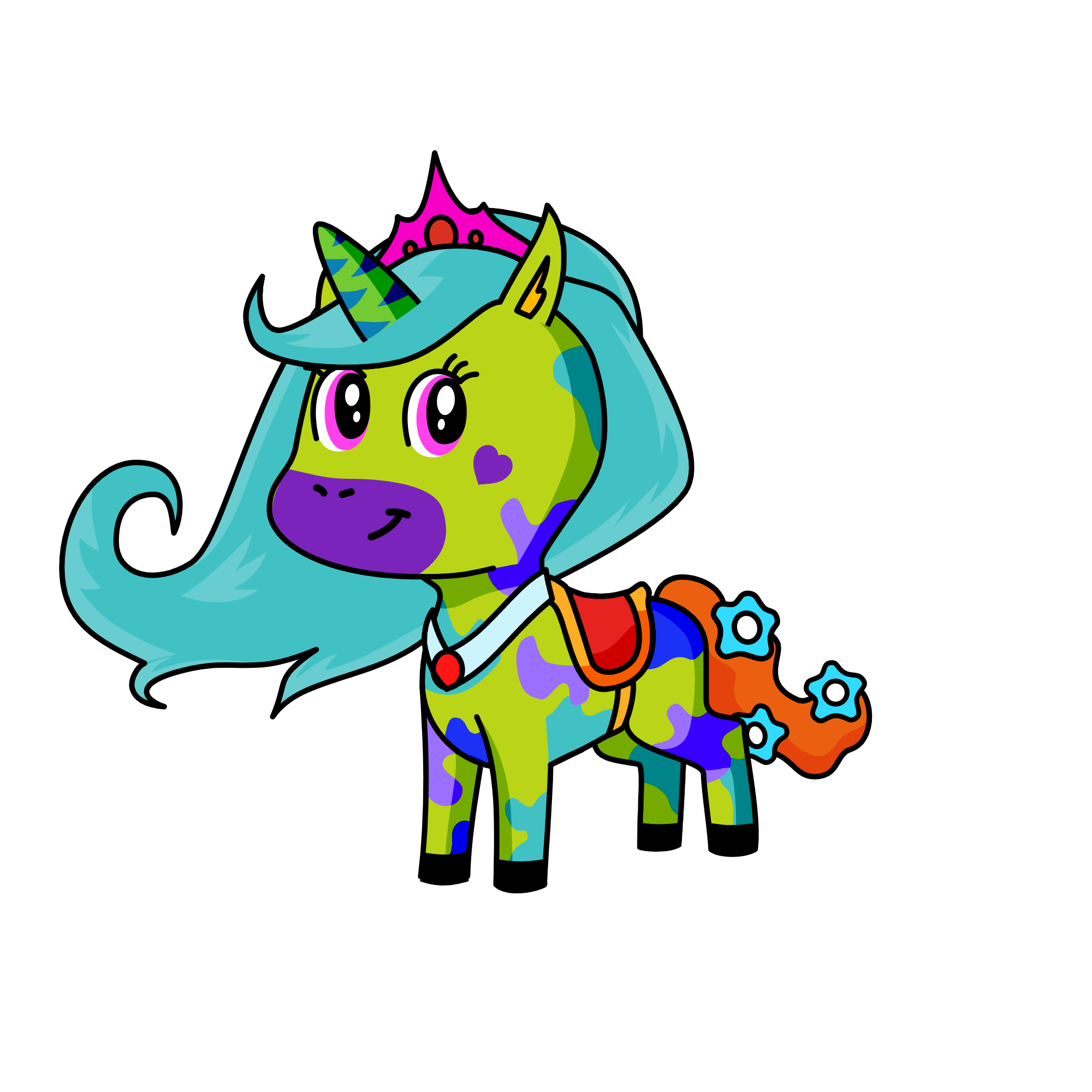 evelyn, the unicorn
