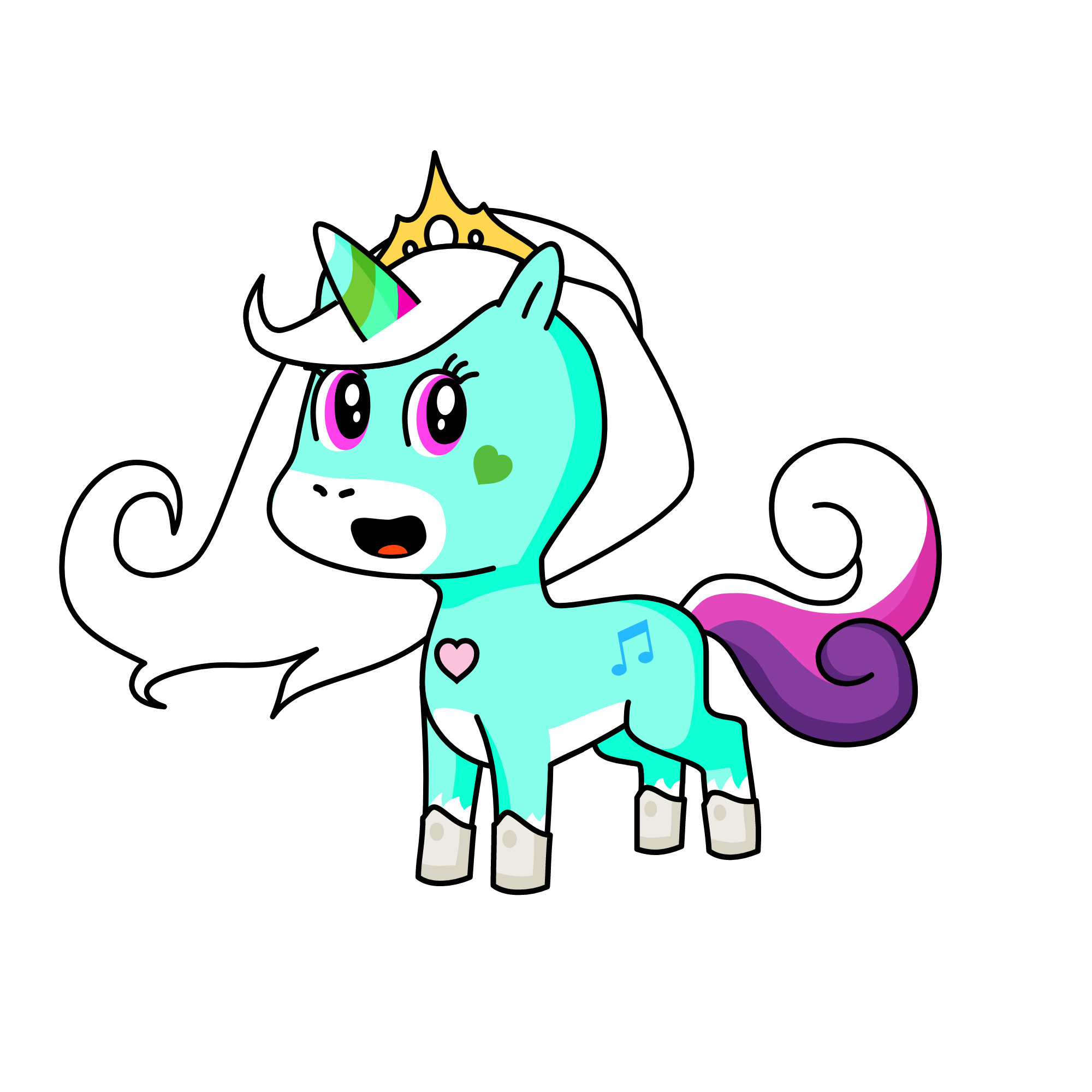 mileda, the unicorn