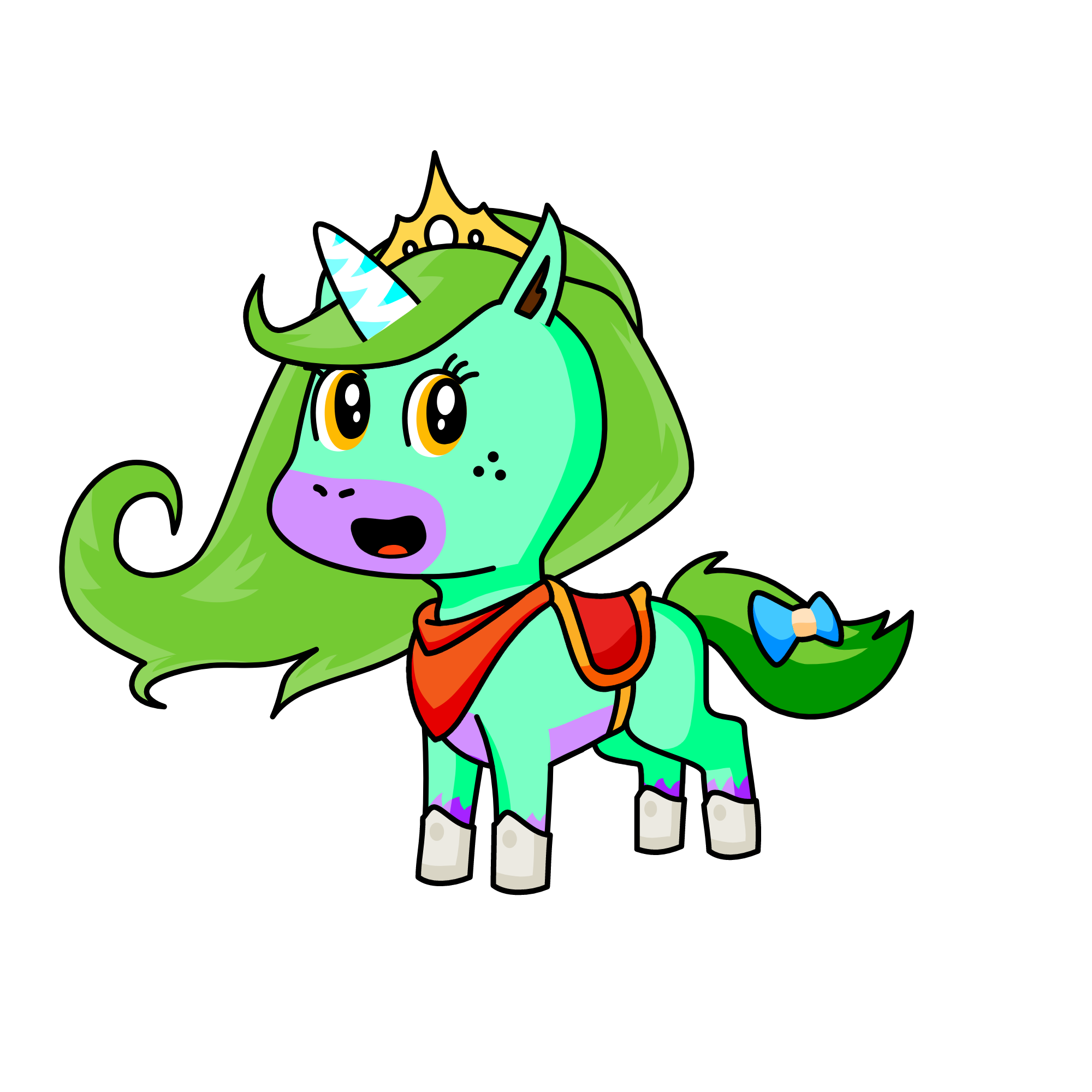GF, the unicorn
