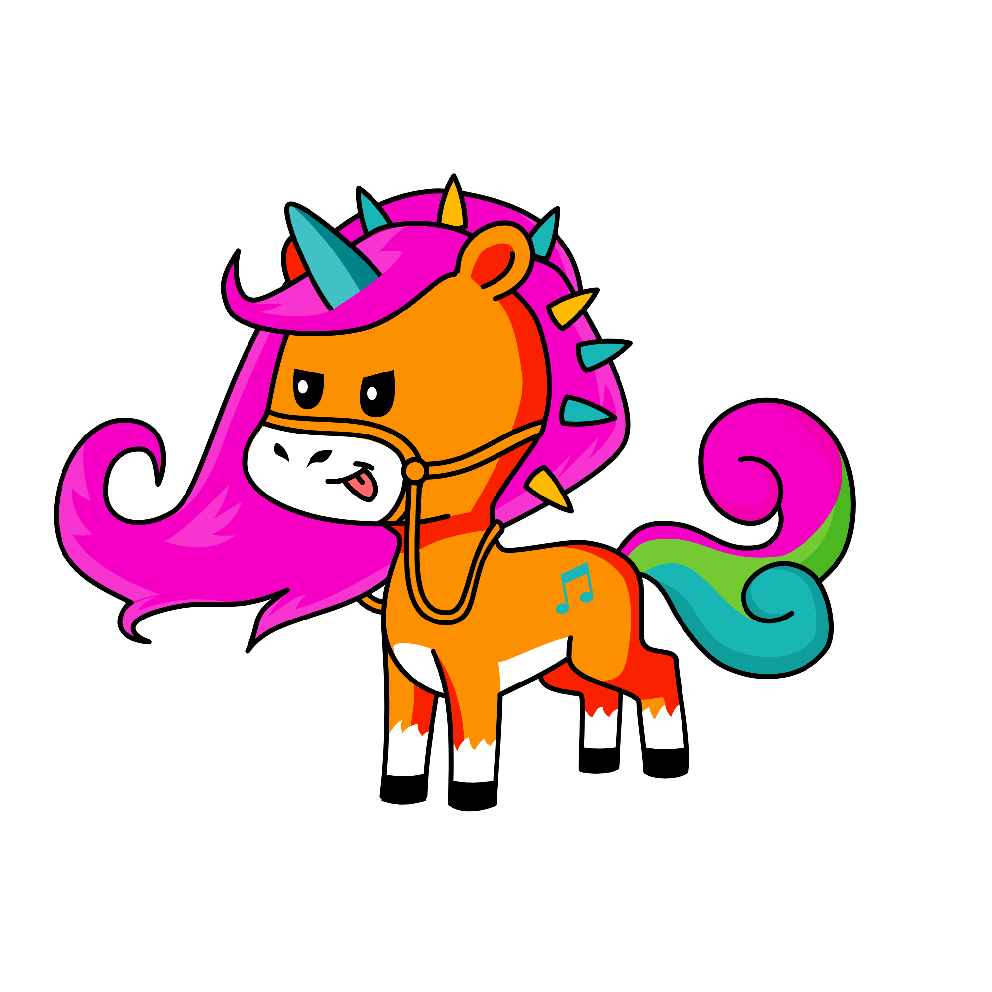 Amicorn, the unicorn