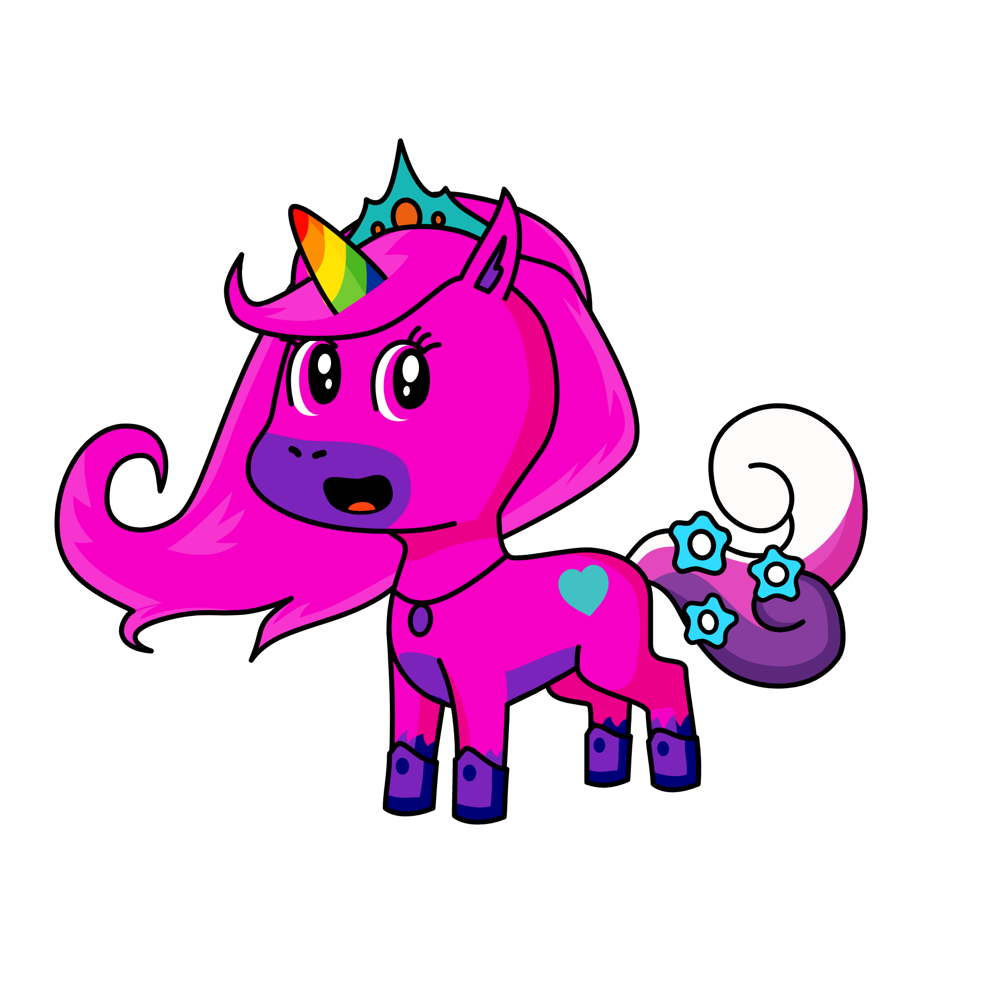 Moonbean, the unicorn