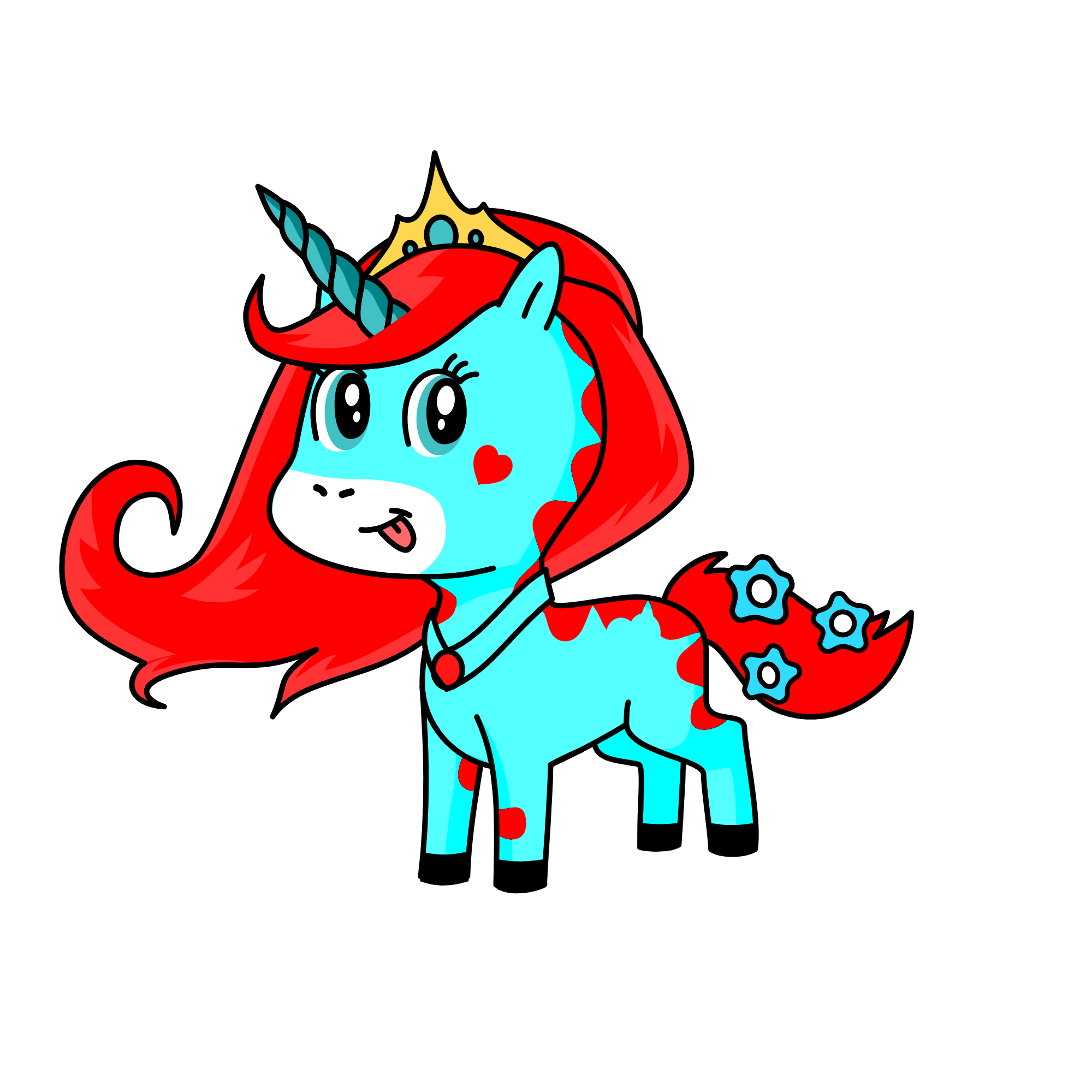 bloom, the unicorn