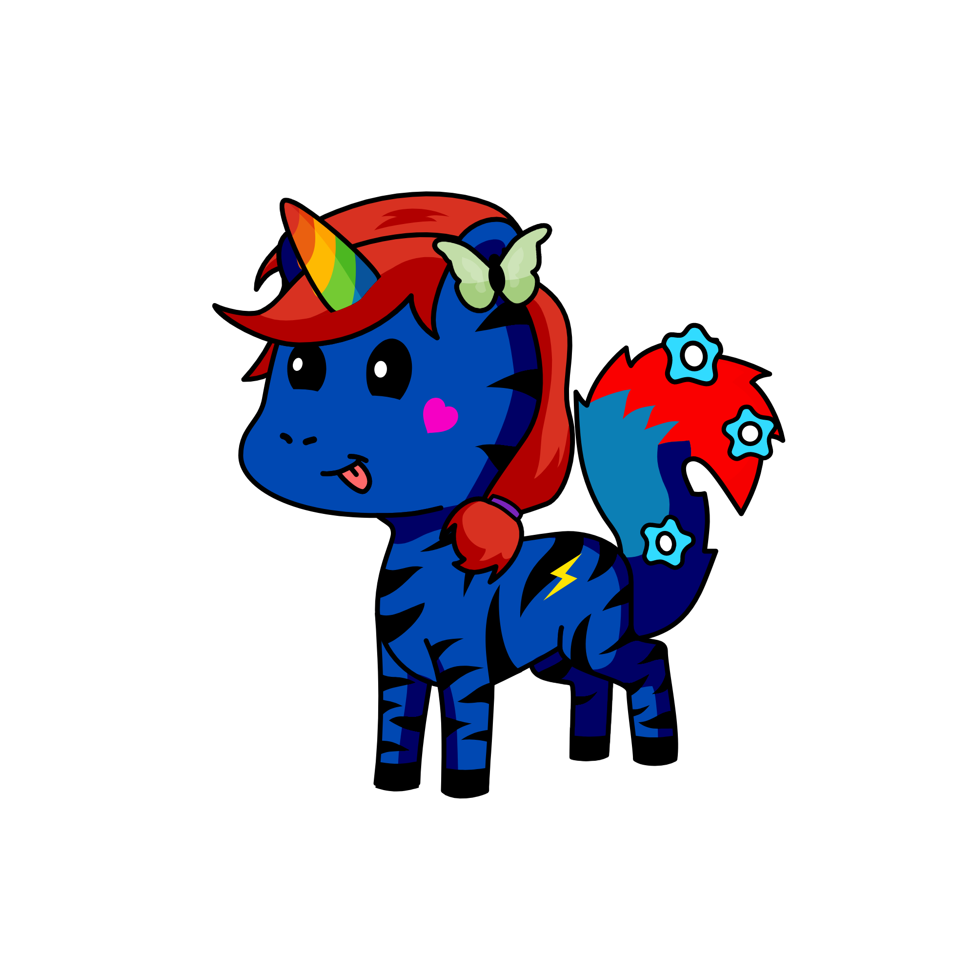 mia , the unicorn