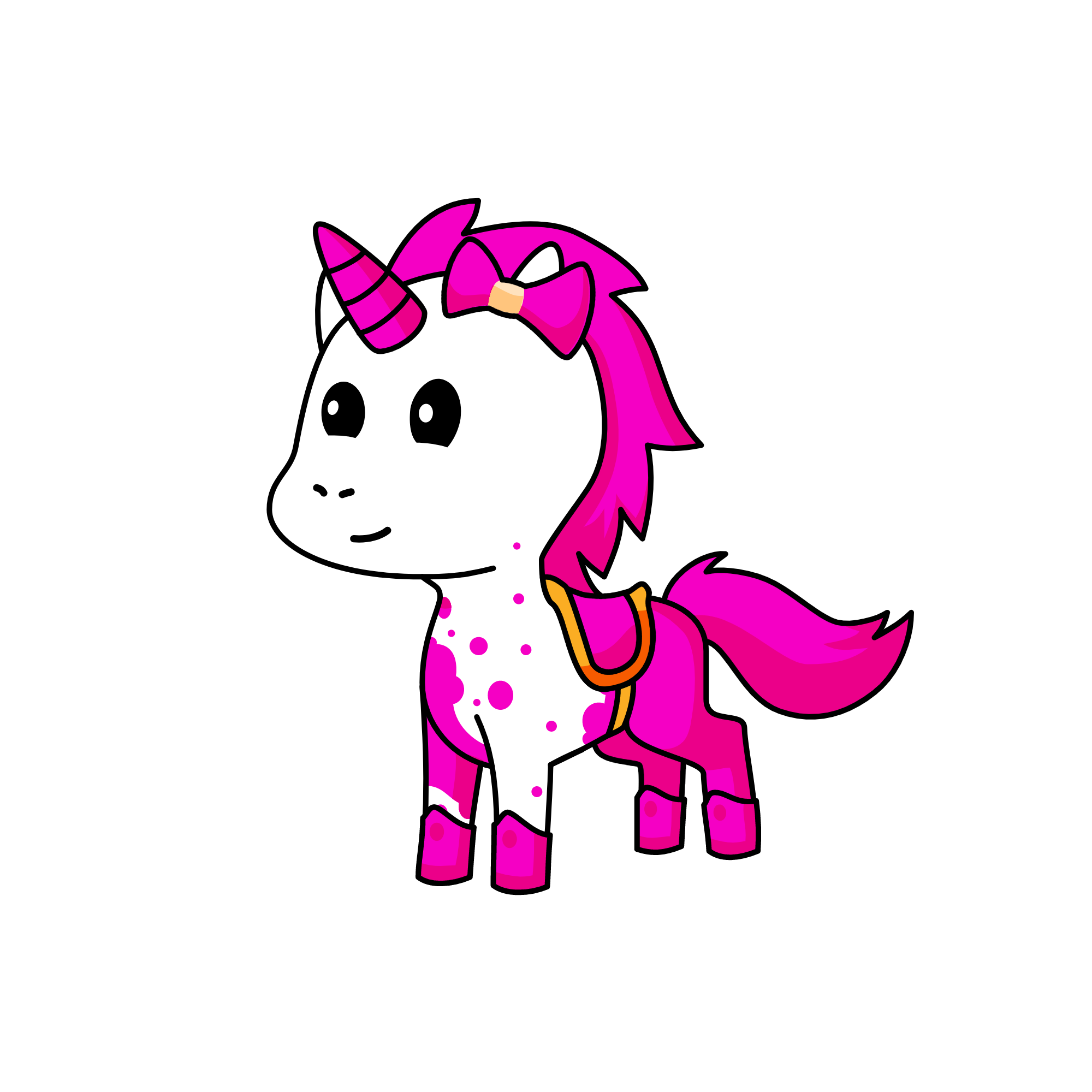 pinky, the unicorn