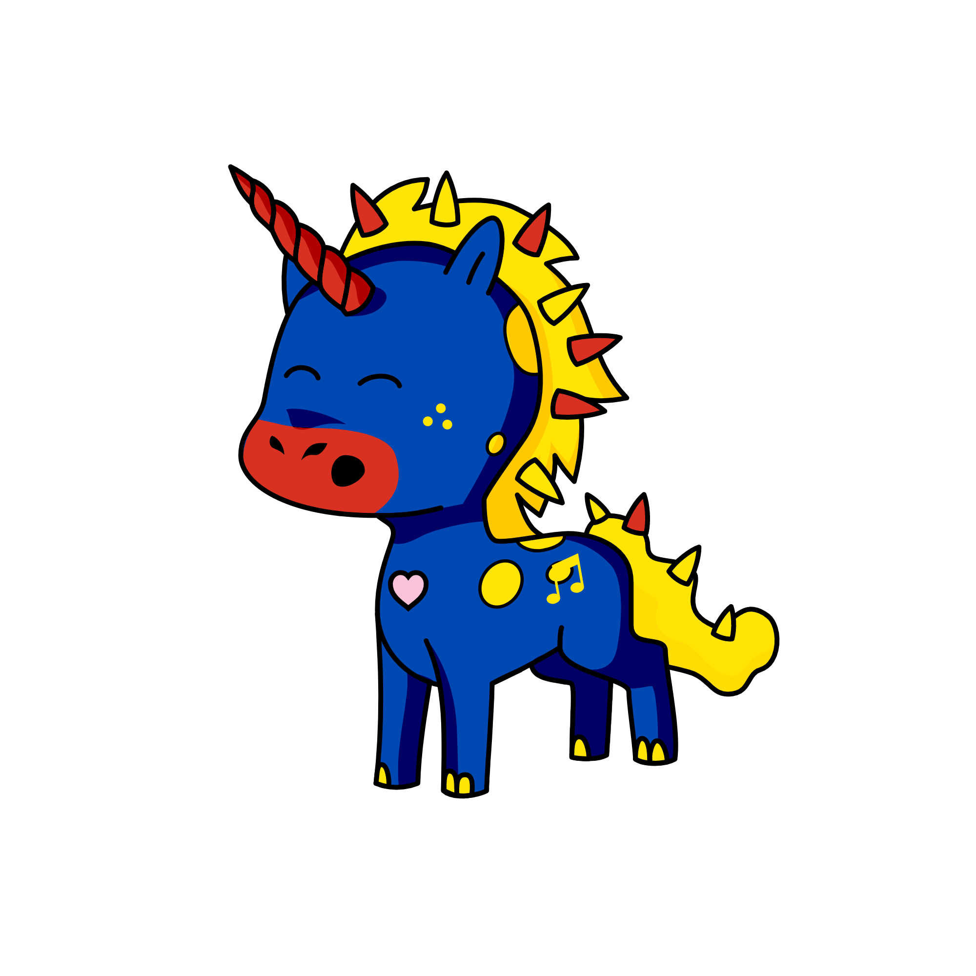Salamander, the unicorn