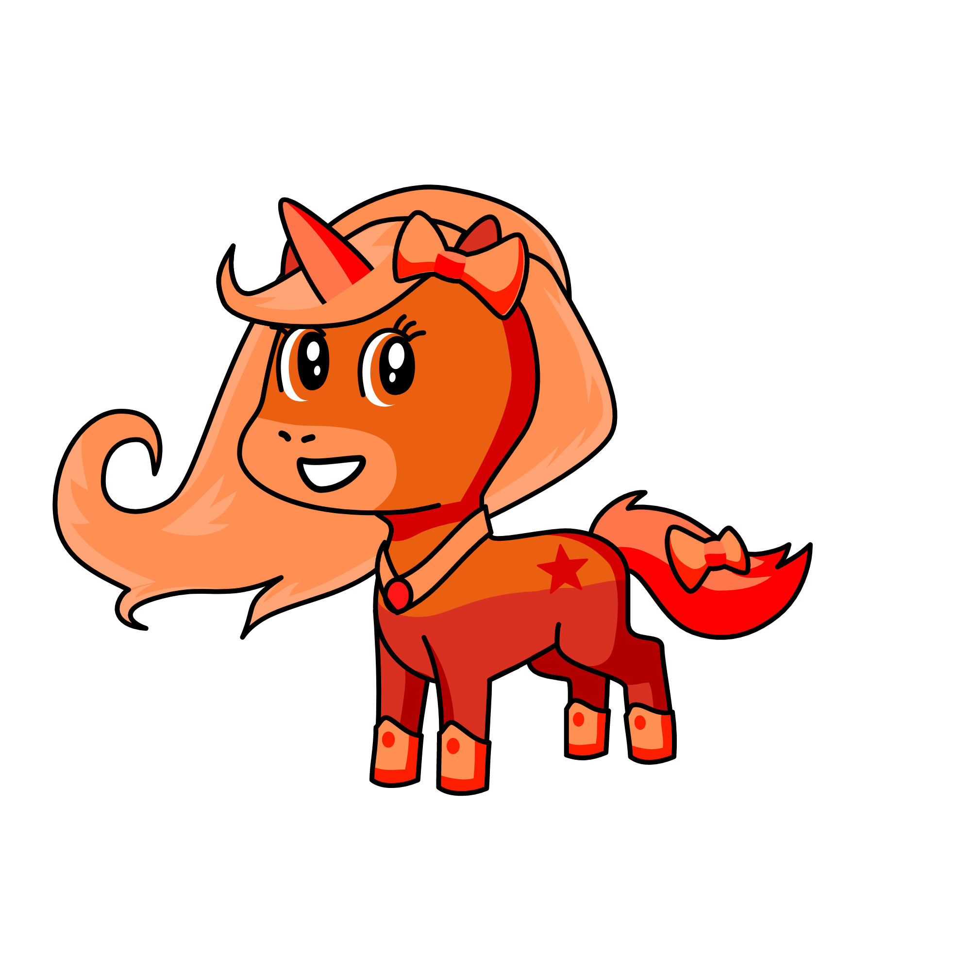 monika, the unicorn