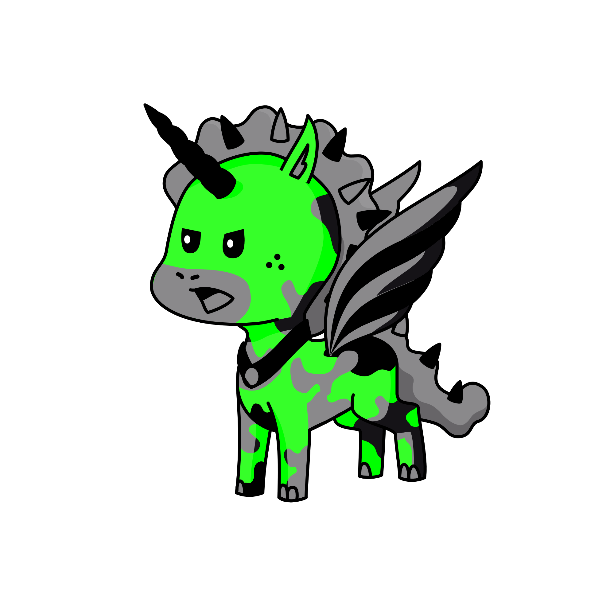 Cactus, the unicorn