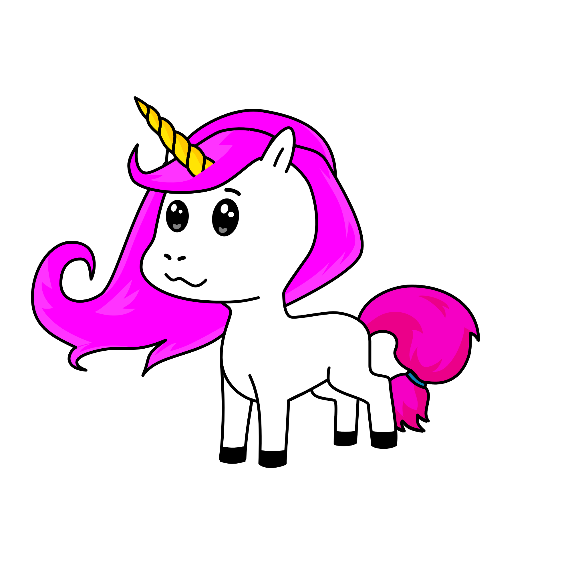 hi, the unicorn