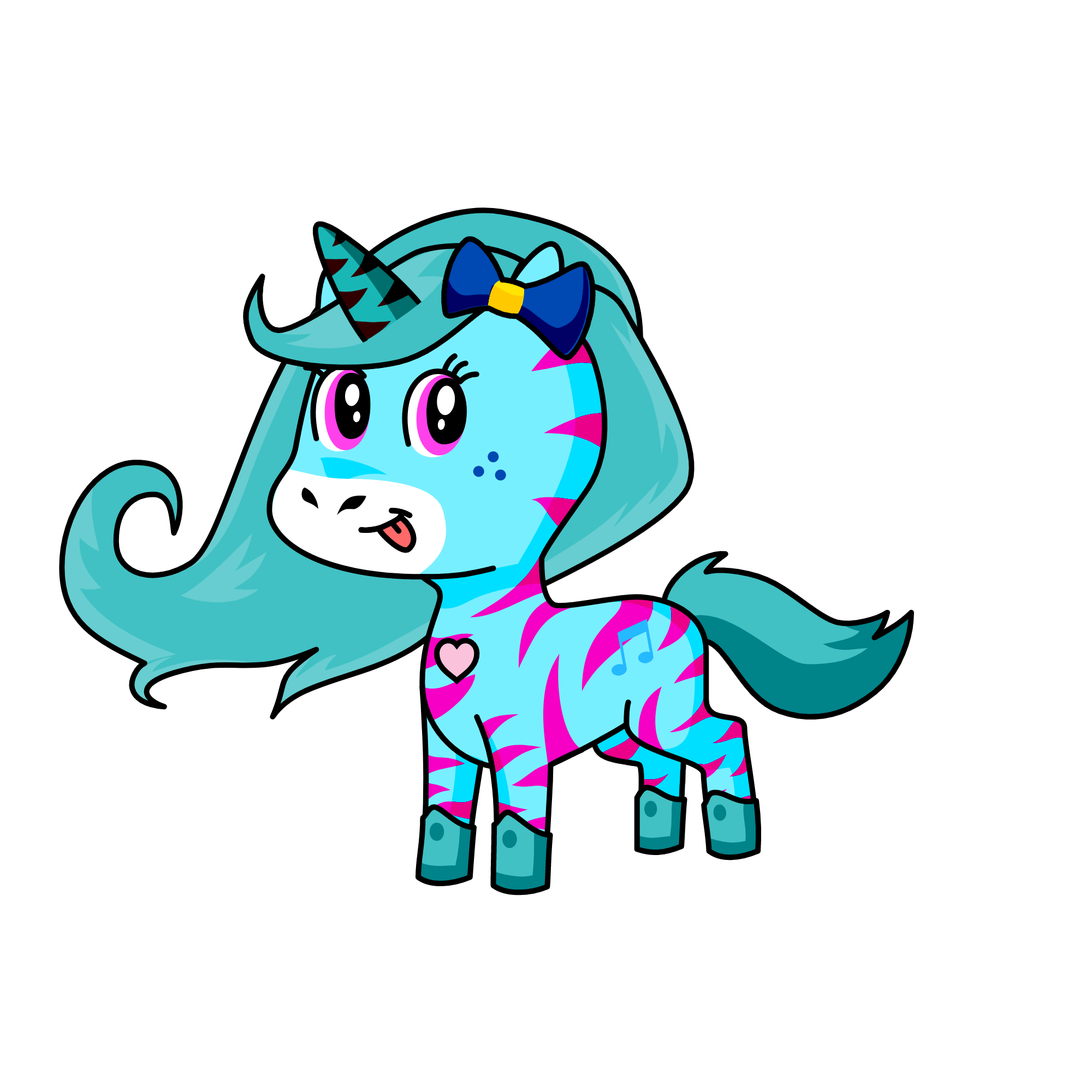 zaza, the unicorn
