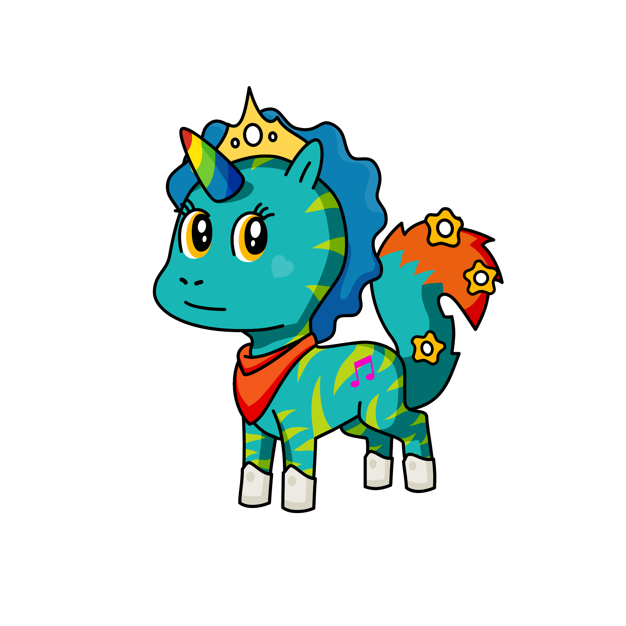 FJDKDLSDL, the unicorn