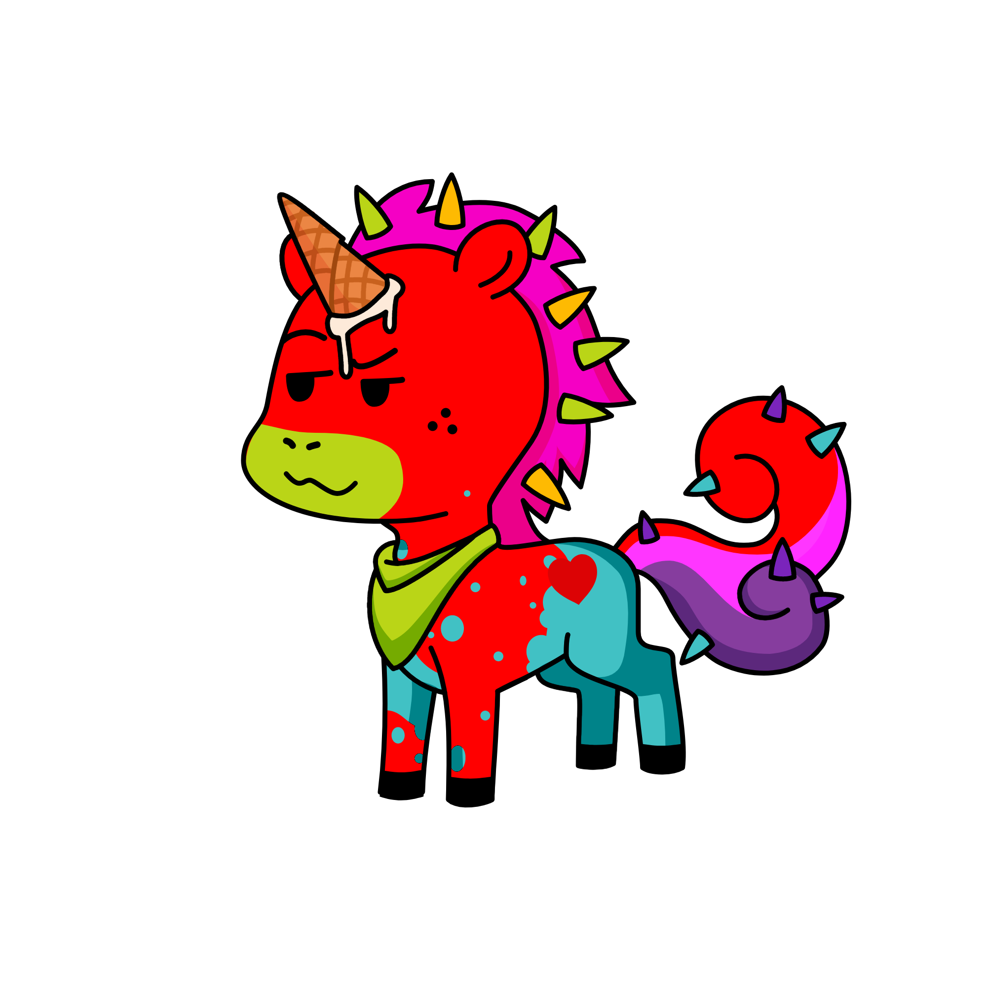me me, the unicorn