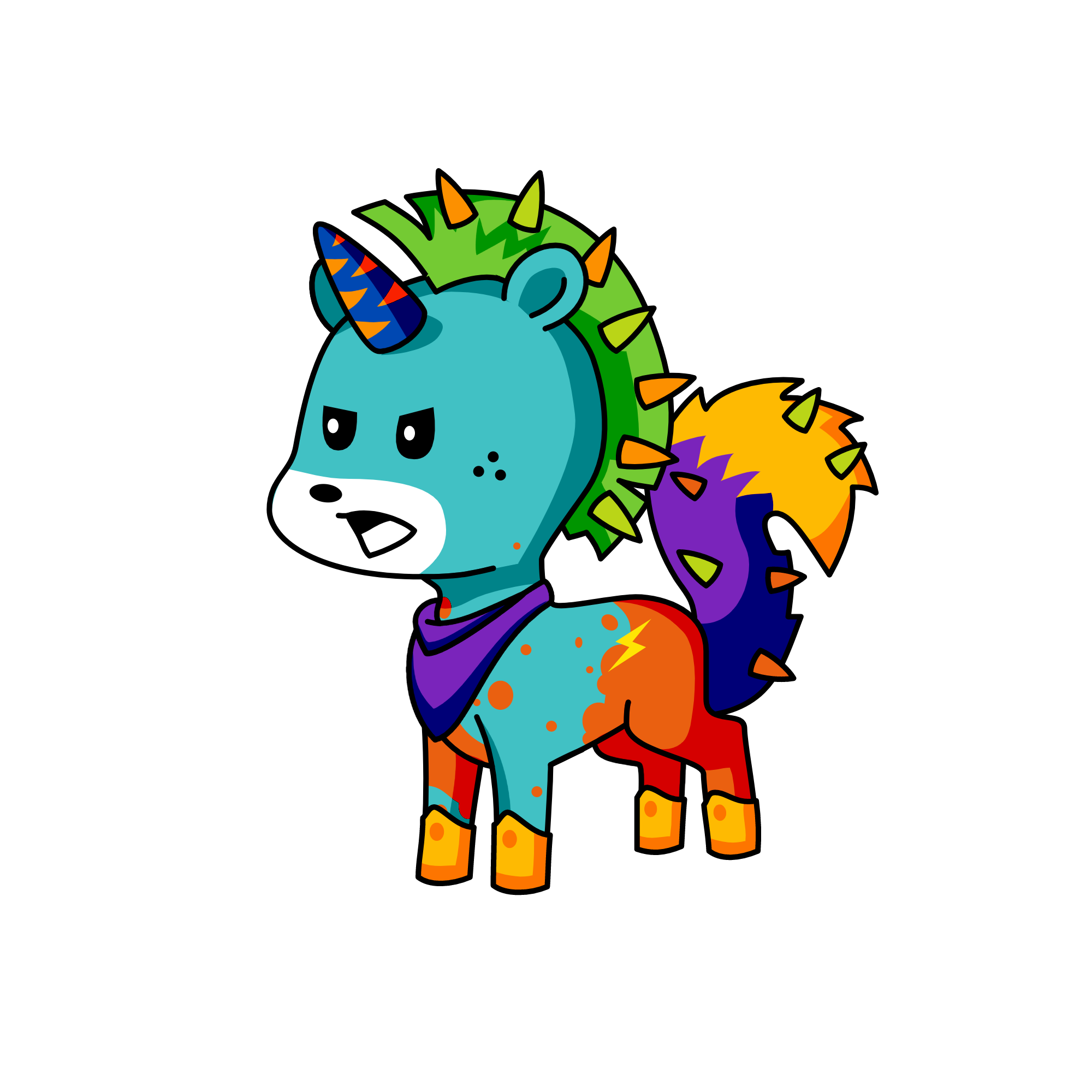 spike, the unicorn