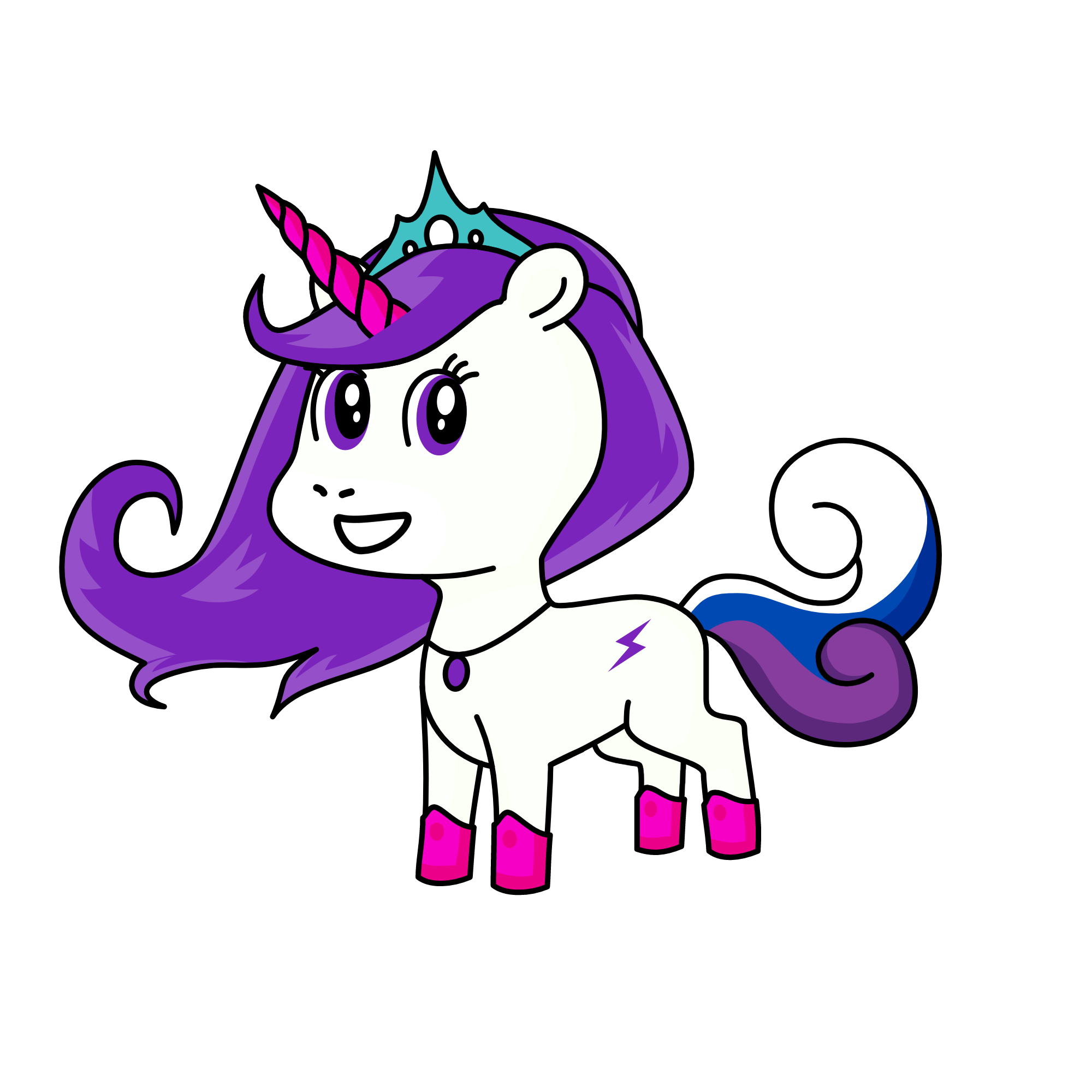 Luna, the unicorn