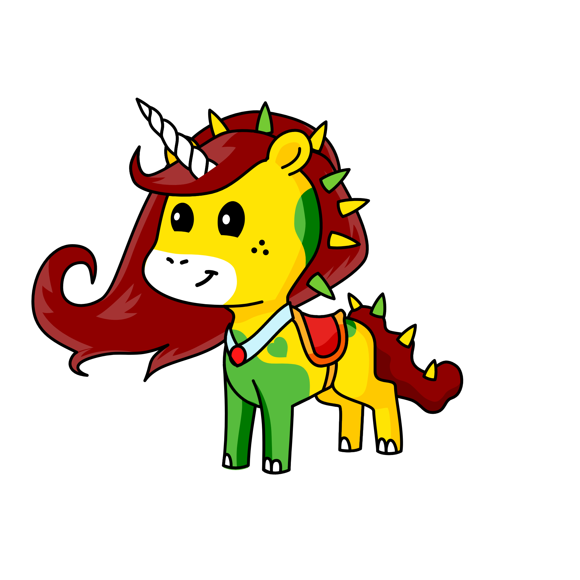 Sunny, the unicorn
