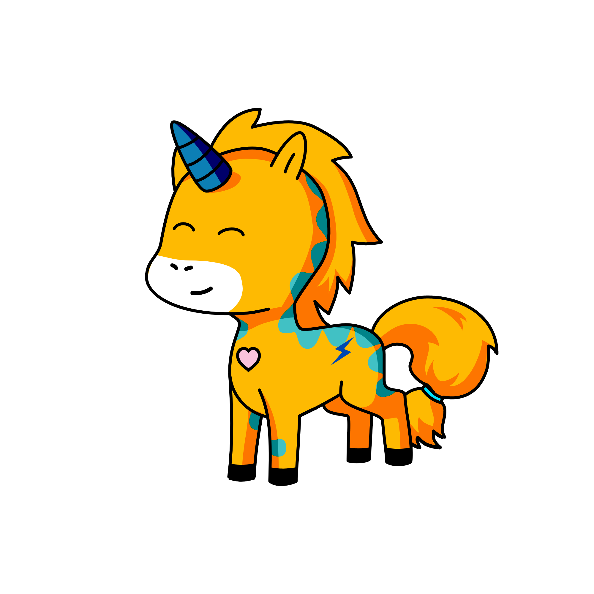 gingger, the unicorn