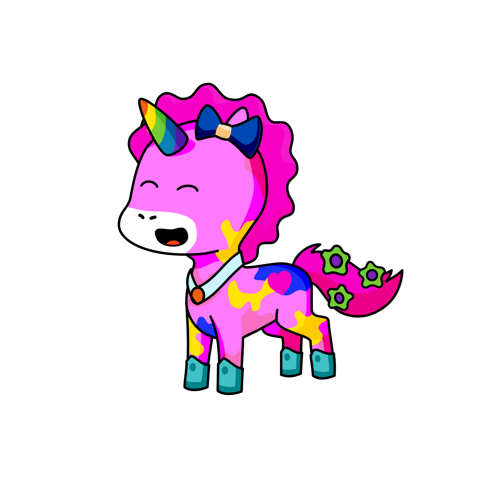 pinkie pie, the unicorn
