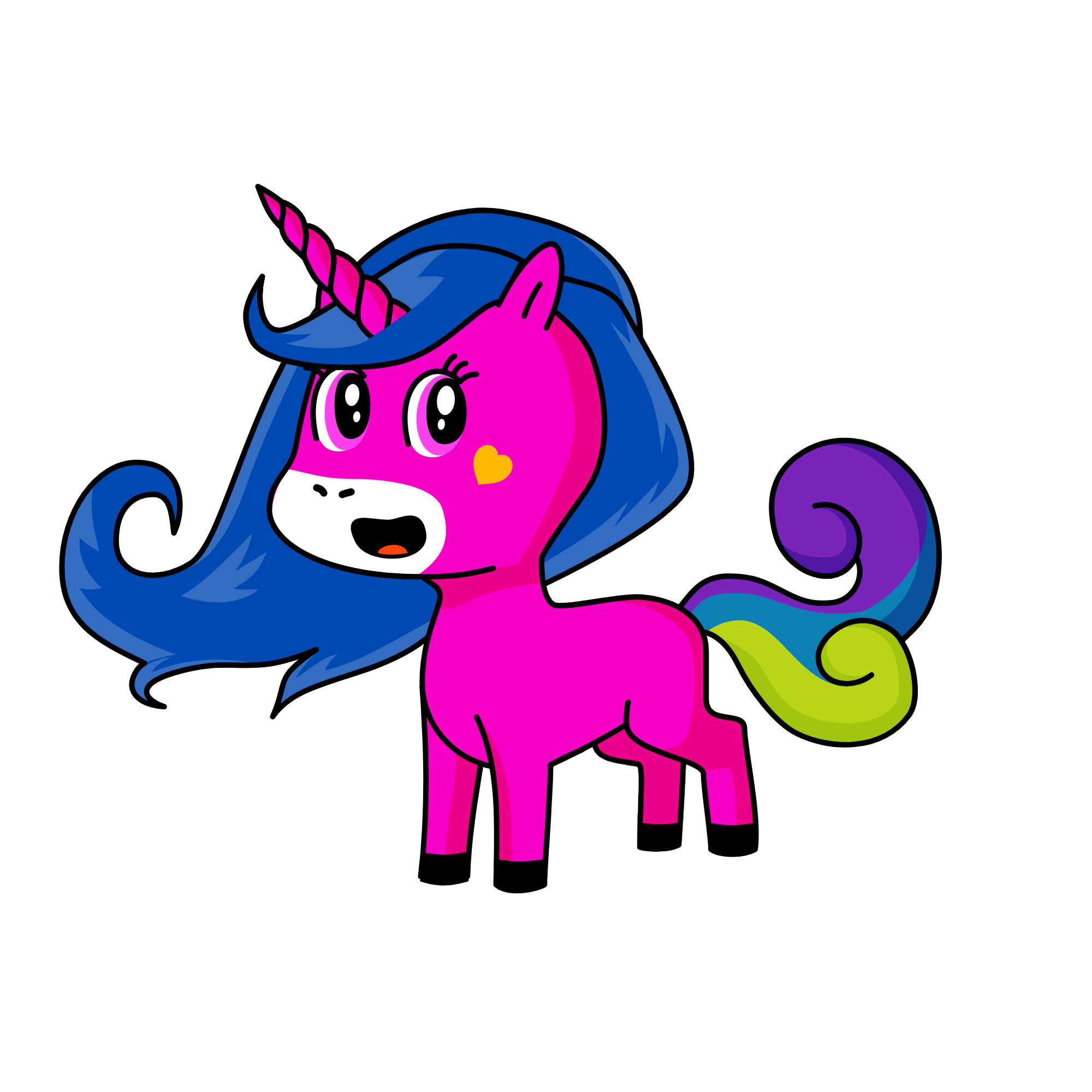 ejf u, the unicorn